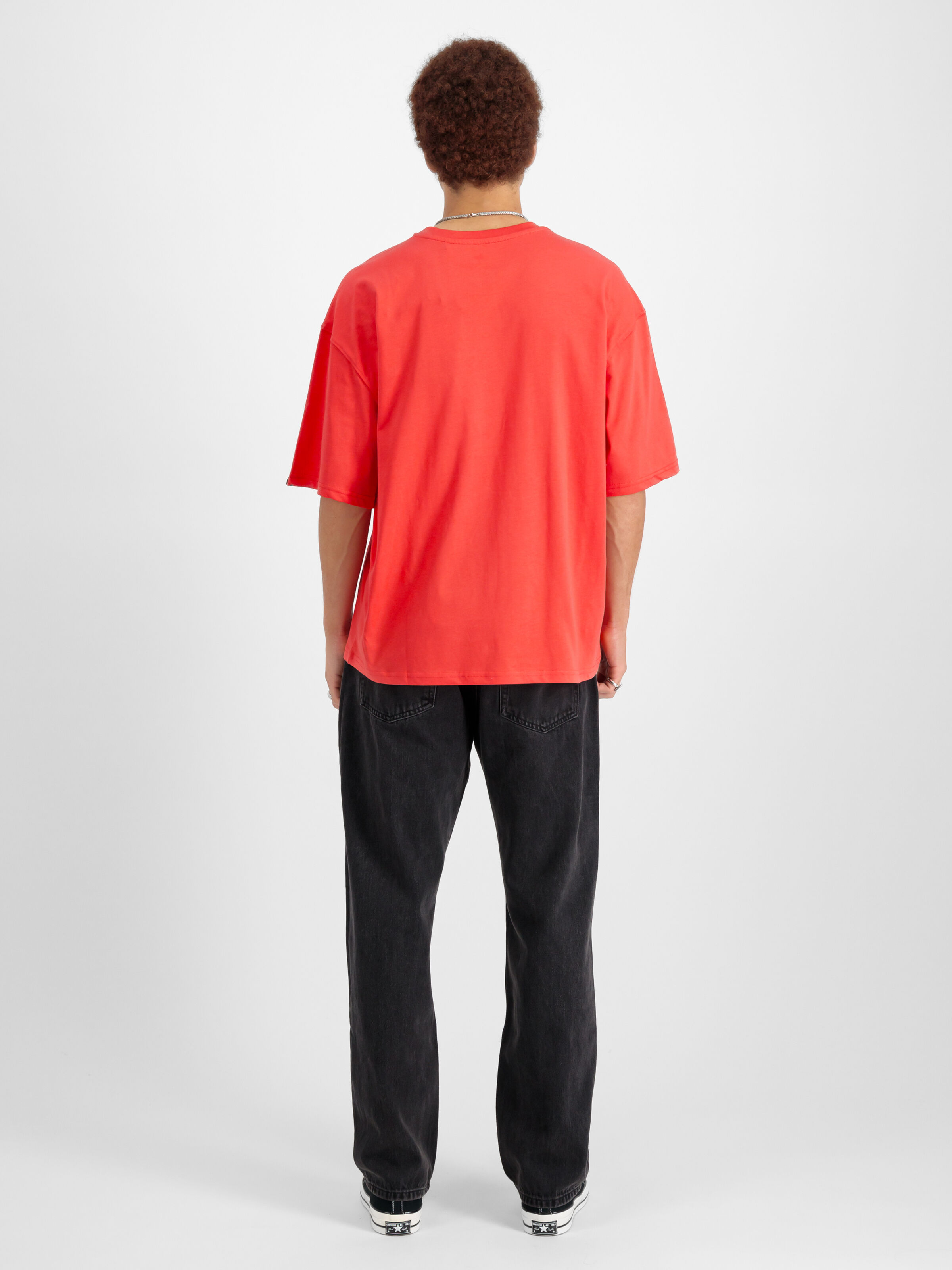 College T-Shirt radiant red 146501_711_00003_182197