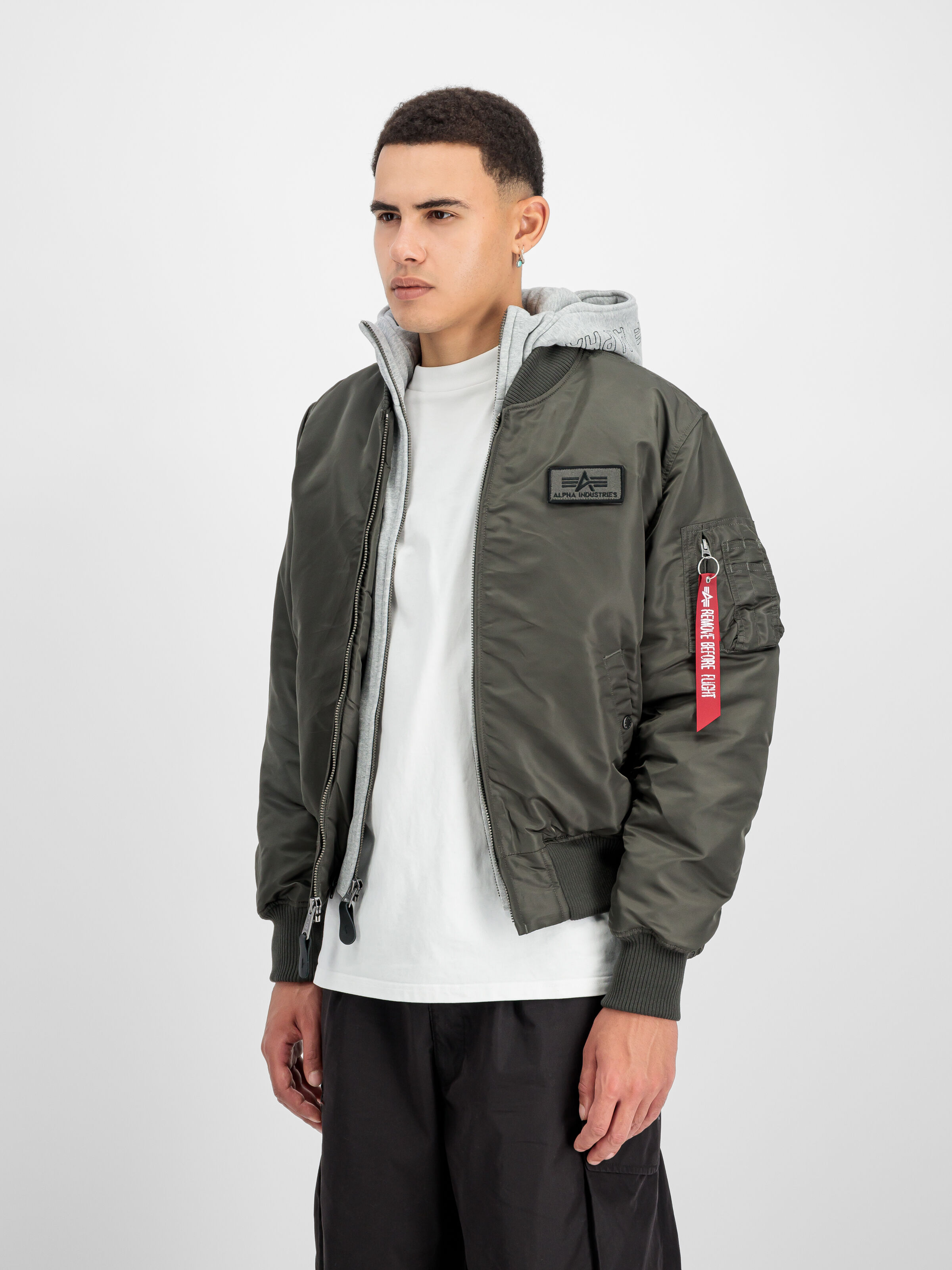 MA-1 D-Tec Hood Bomber Jacket rep.grey 183110_04_2_model_00002_185219
