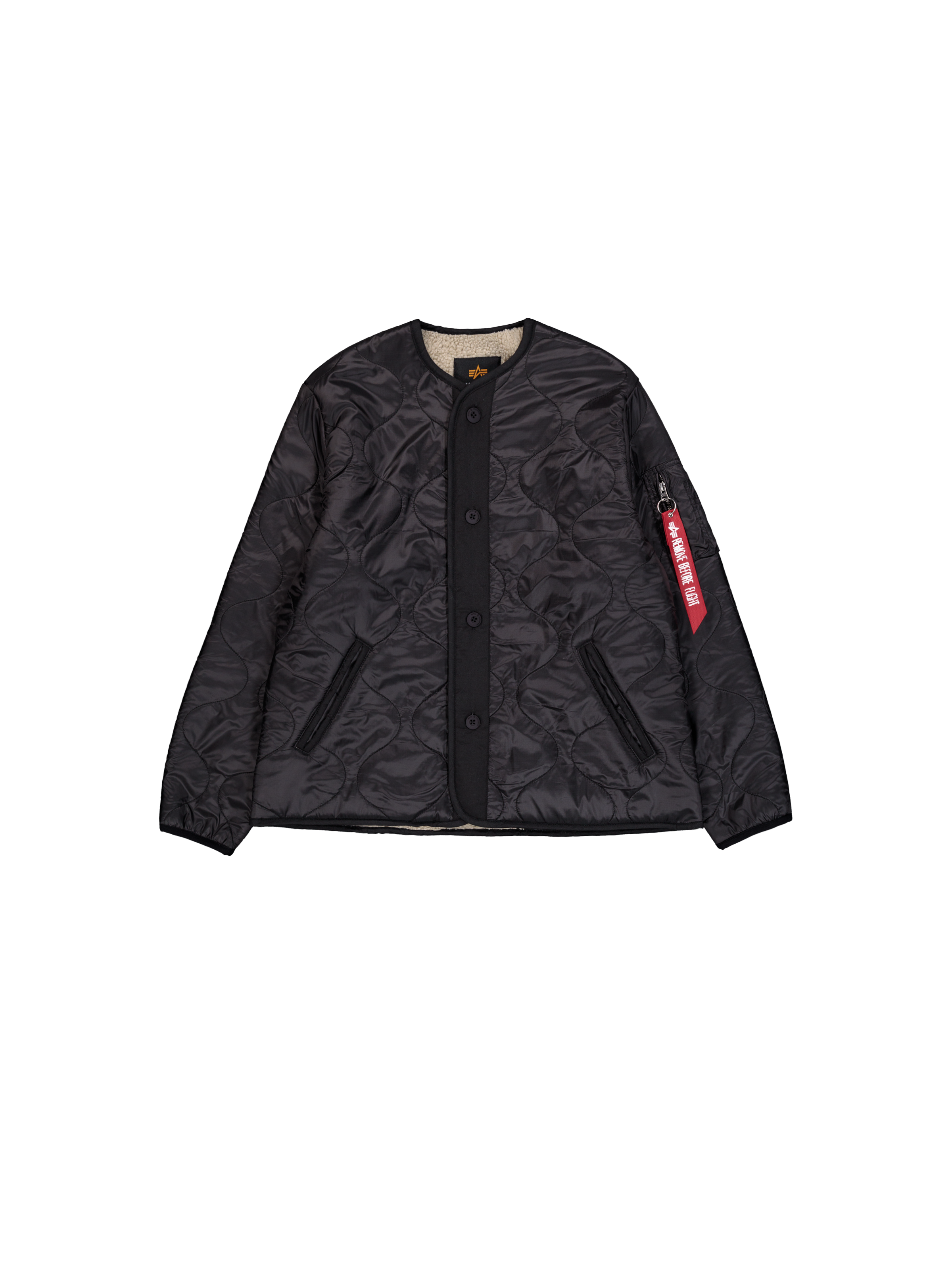 ALS Teddy Unisex Field Jacket black 258114_03_1_flatlay_00001_162511.png