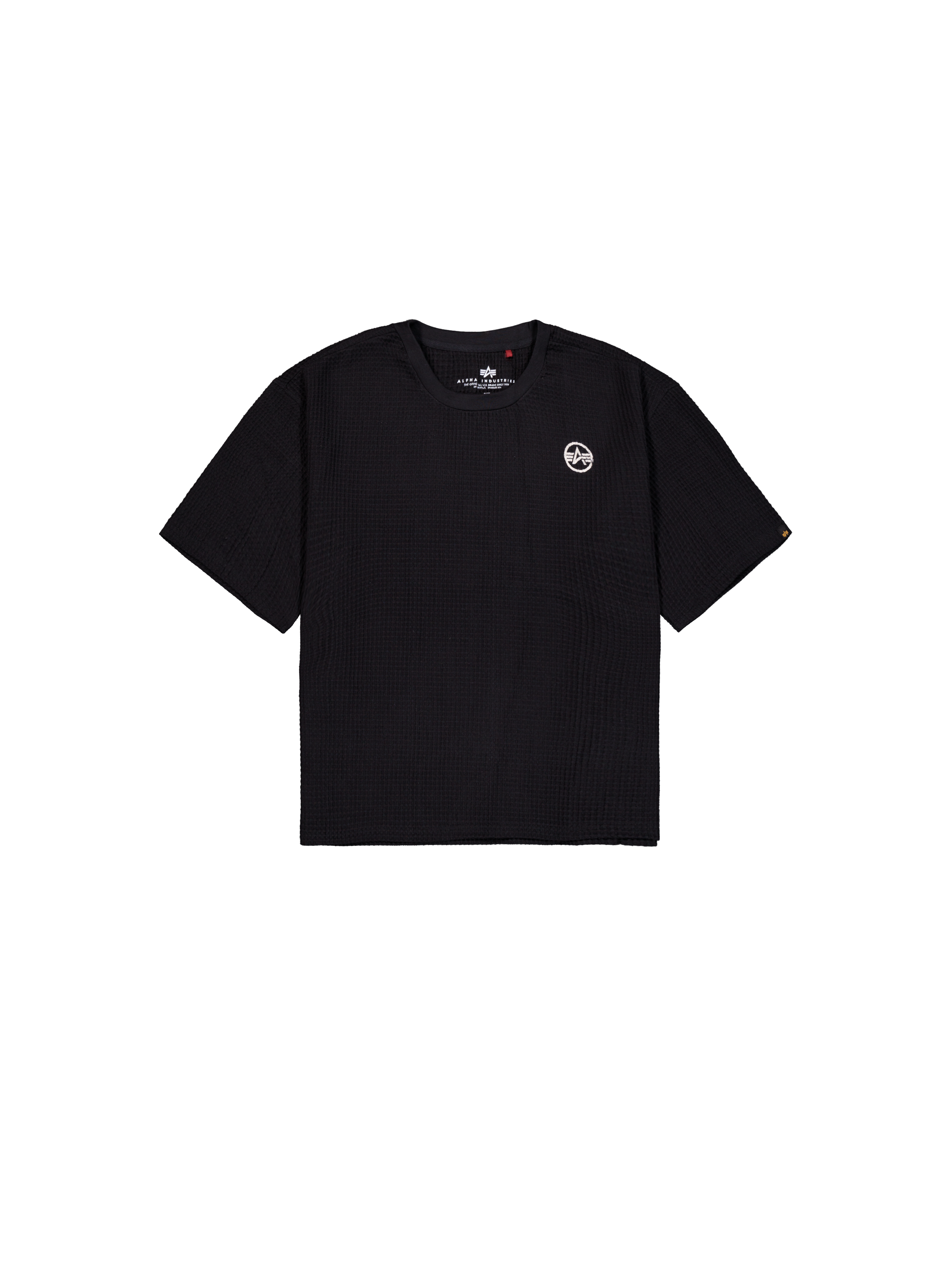 Studio Waffle T-Shirt black 258502_03_1_flatlay_00001_172792.png