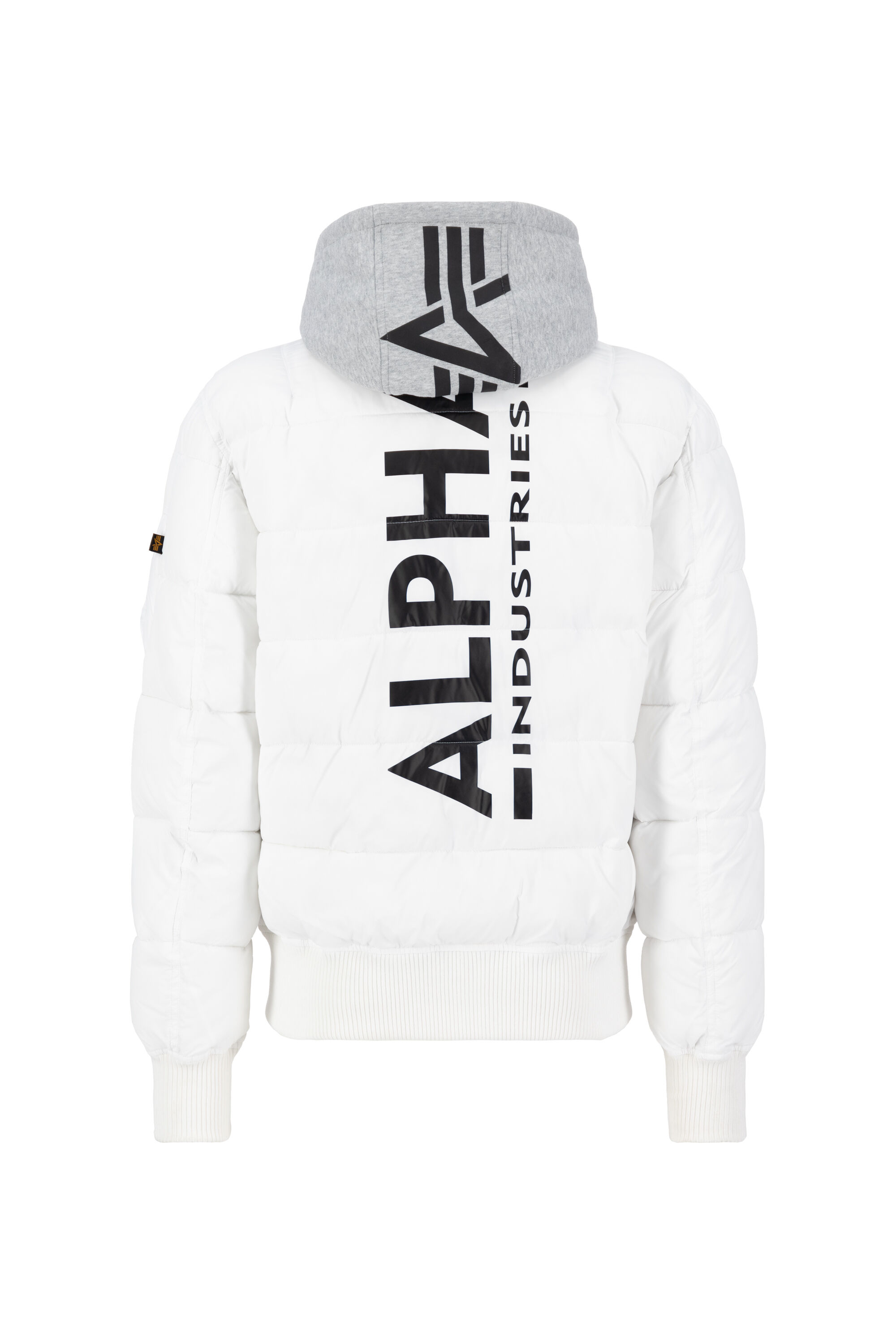 MA-1 Backprint Puffer Faux Down Zip Hood Bomber Jacket white 118107_09_002_124194