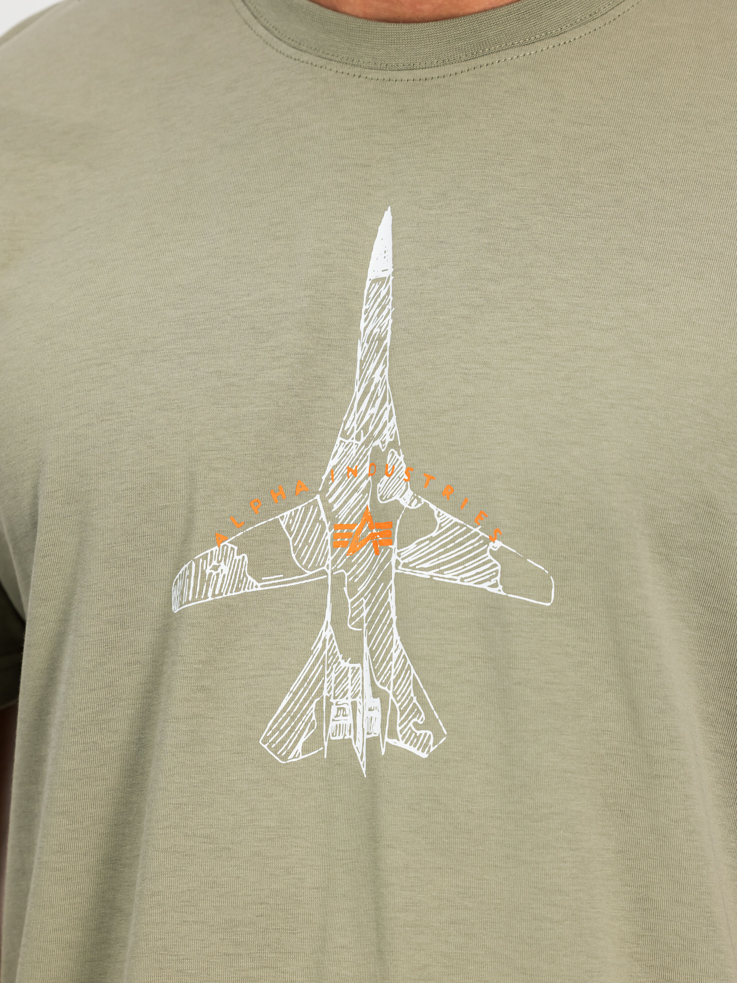 Air Force Sketch T-Shirt olive 266548_11_3_detail_00001_210980
