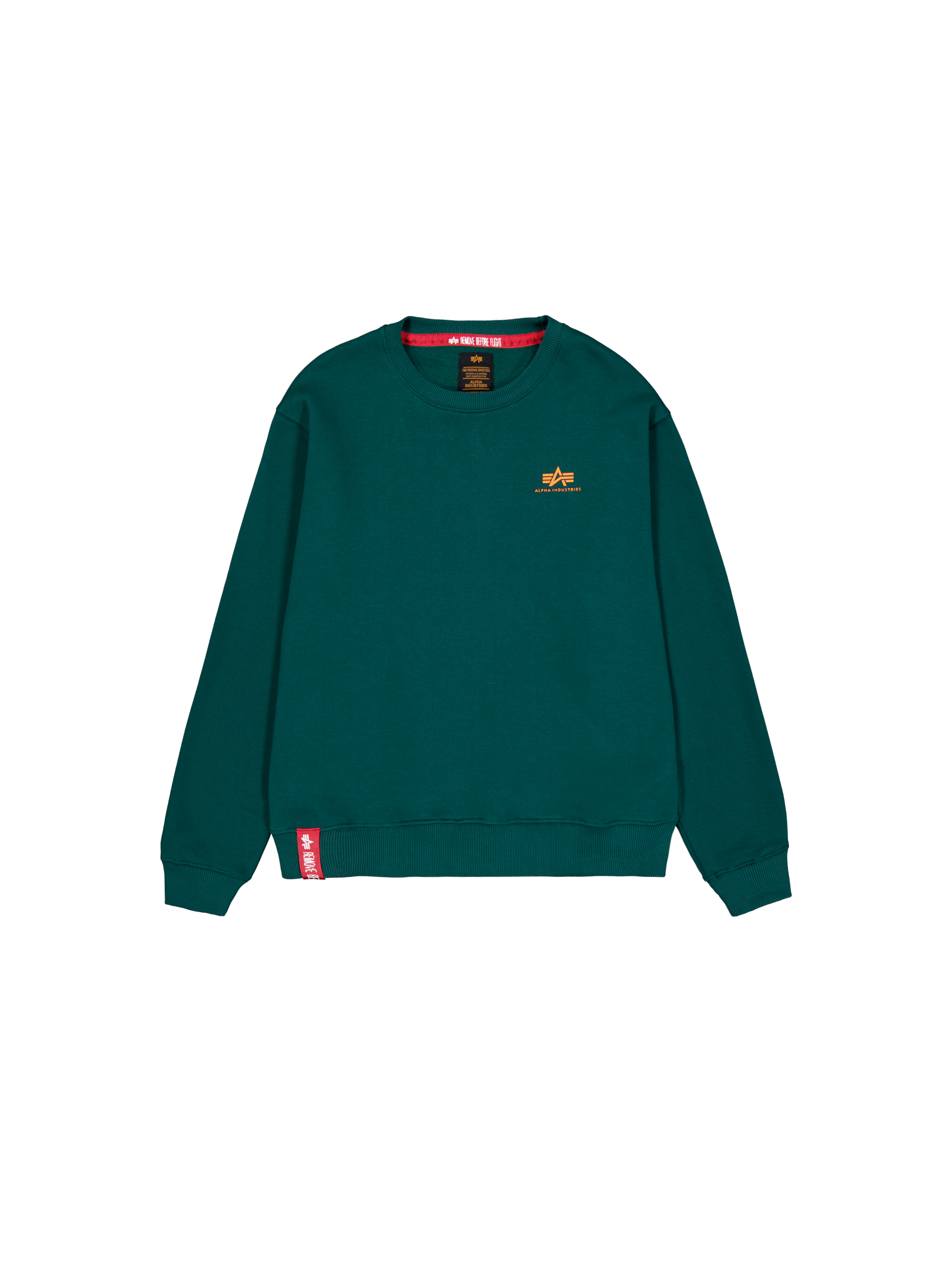 Basic Small Logo Sweatshirt Force Green 188307_720_1_flatlay_00001_97383.png