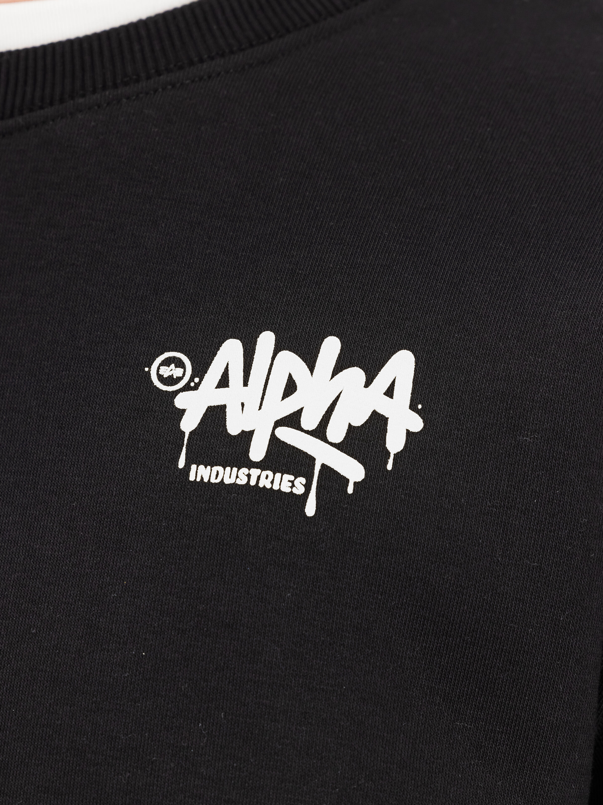 Alpha Signature Sweatshirt black 266308_03_3_detail_00001_220029