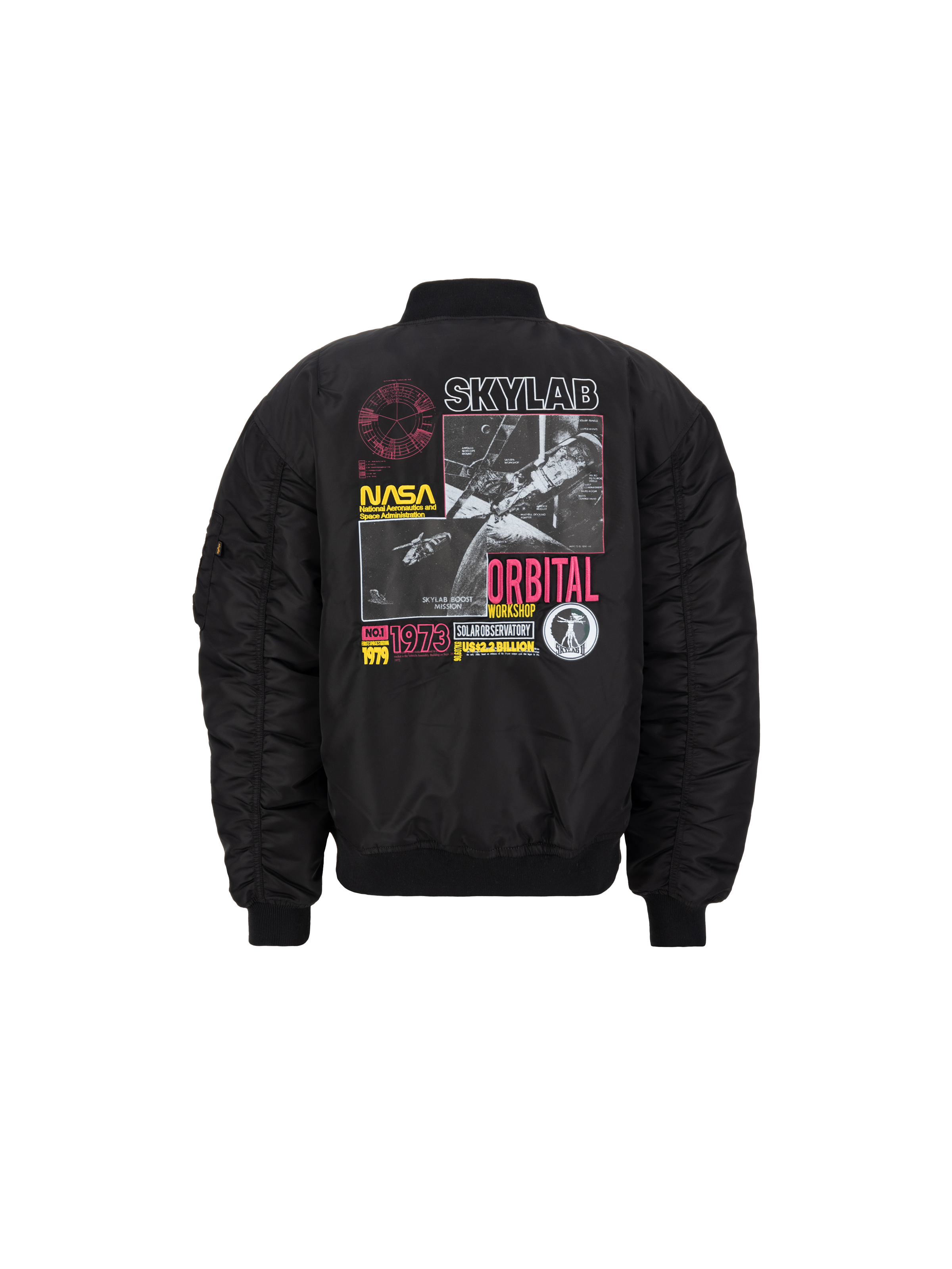 MA-1 NASA Skylab Bomber Jacket black / magenta 138138_693_001_2_133226
