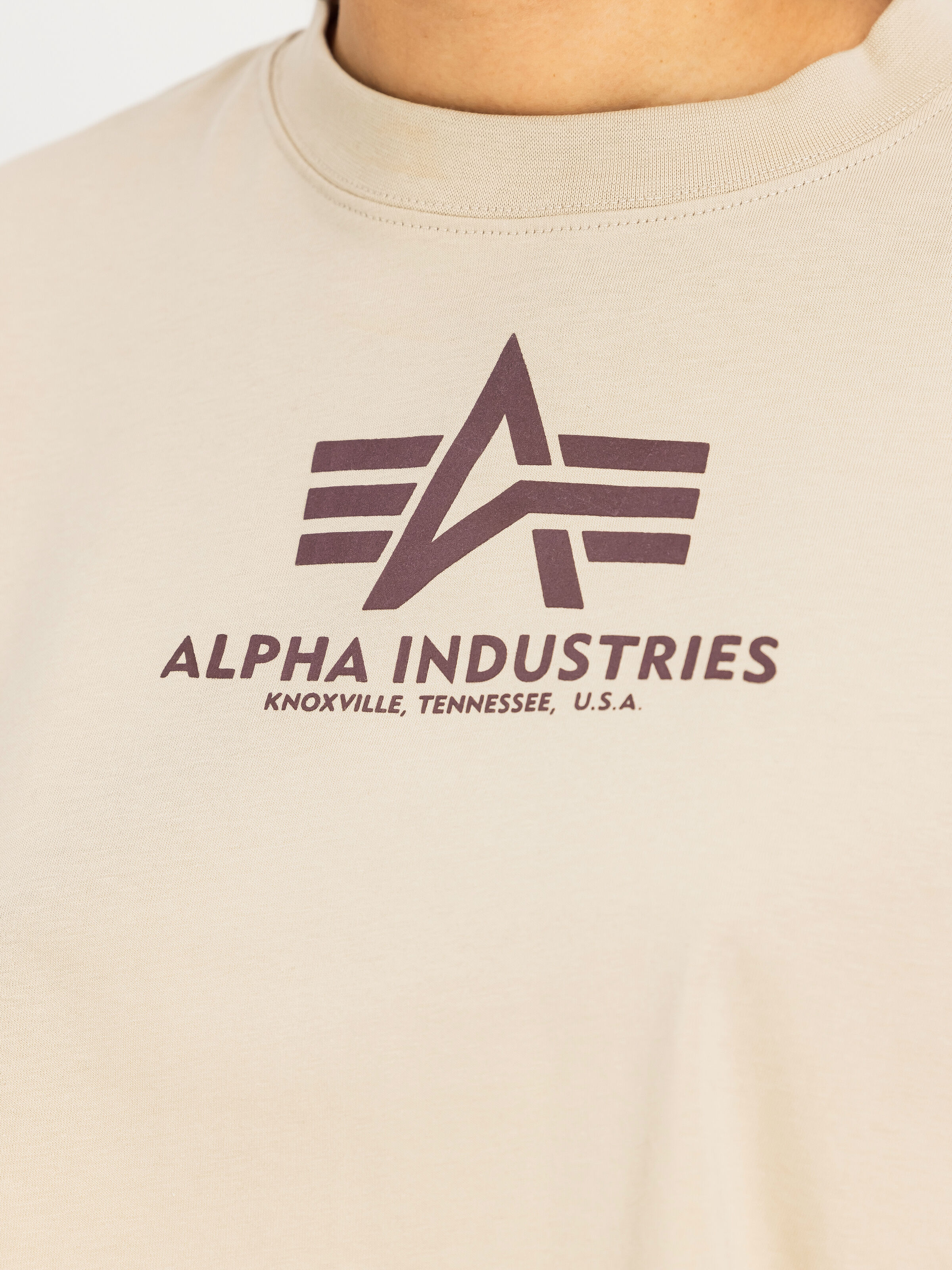 Basic Big Logo Cropped PP T-Shirt Women organic beige 258060_627_3_detail_00001_165612