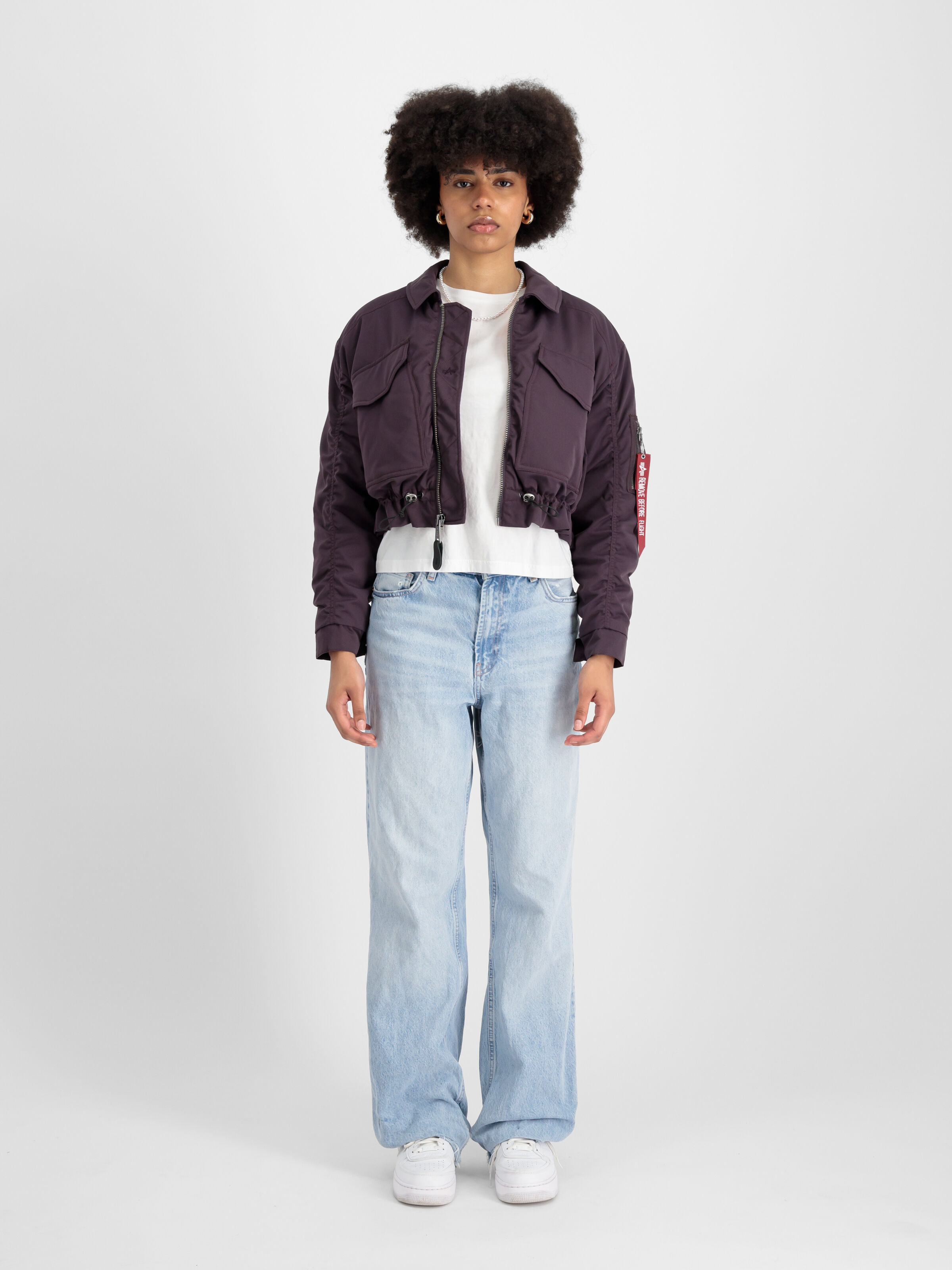 Field Flight Jacket Women Plum 148011_719_2_model_00001_99398