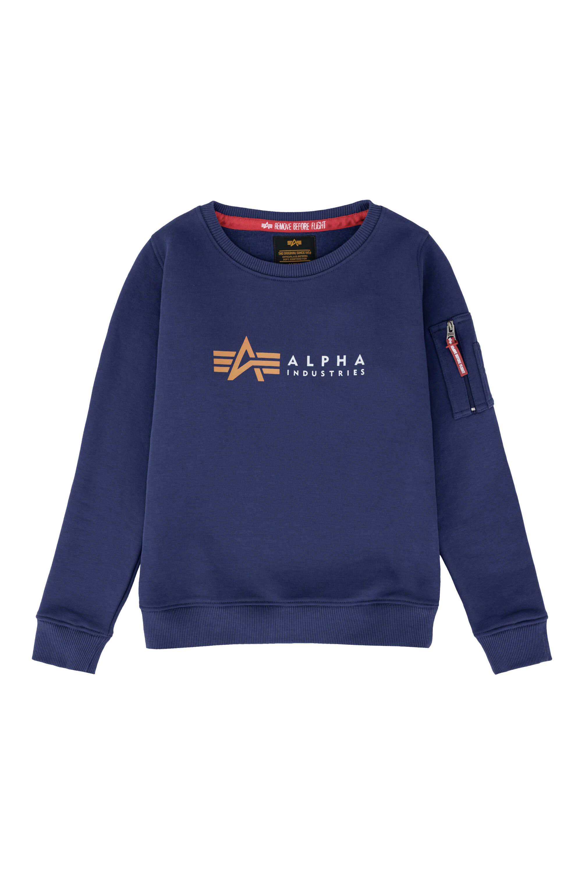 Alpha Label Sweatshirt Kids ultra navy 118707_697_001_124010.jpg