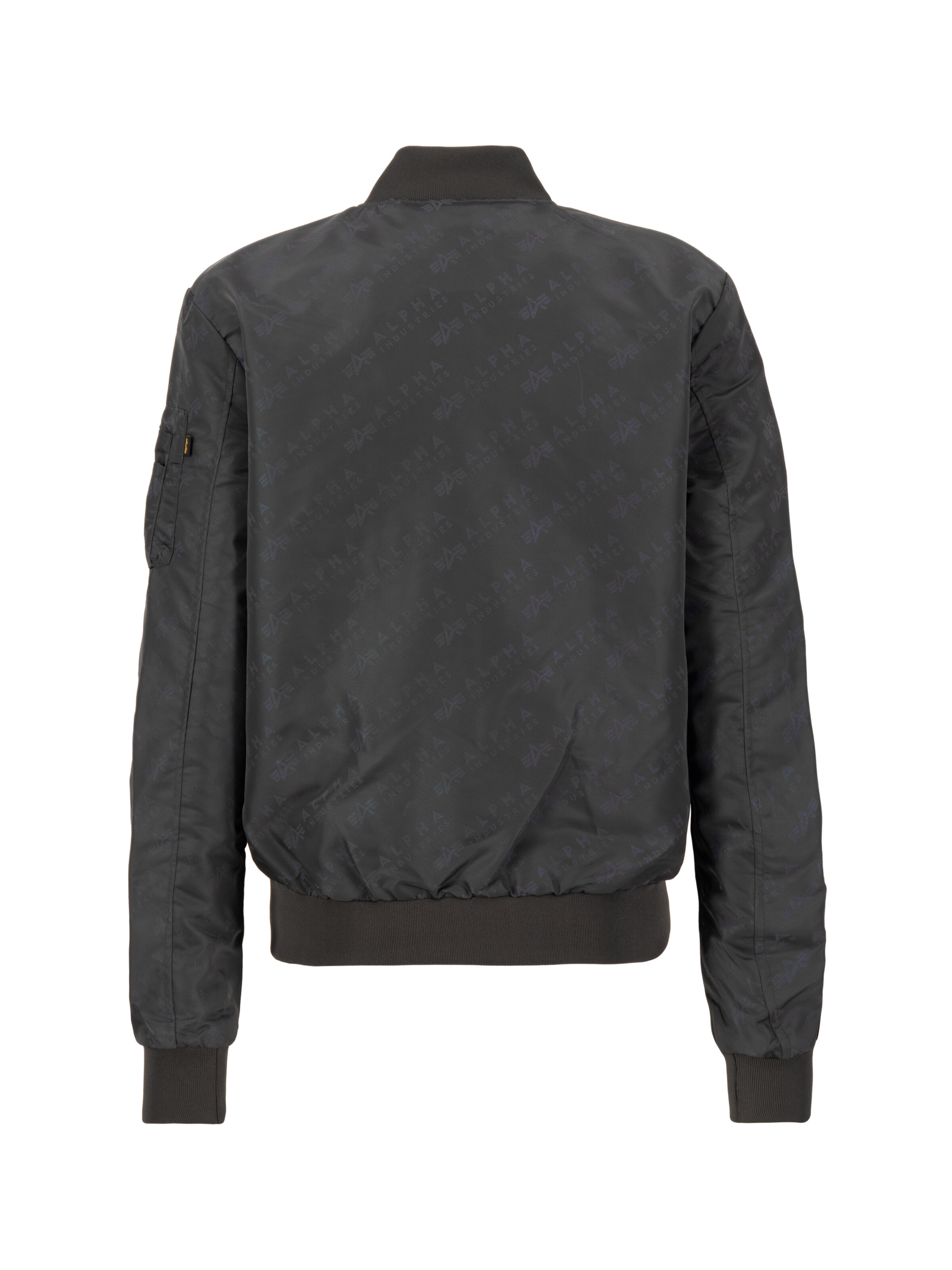 MA-1 Light Weight Allover Print Rainbow Reflective Bomber Jacket greyblack 106109_136_003_182849