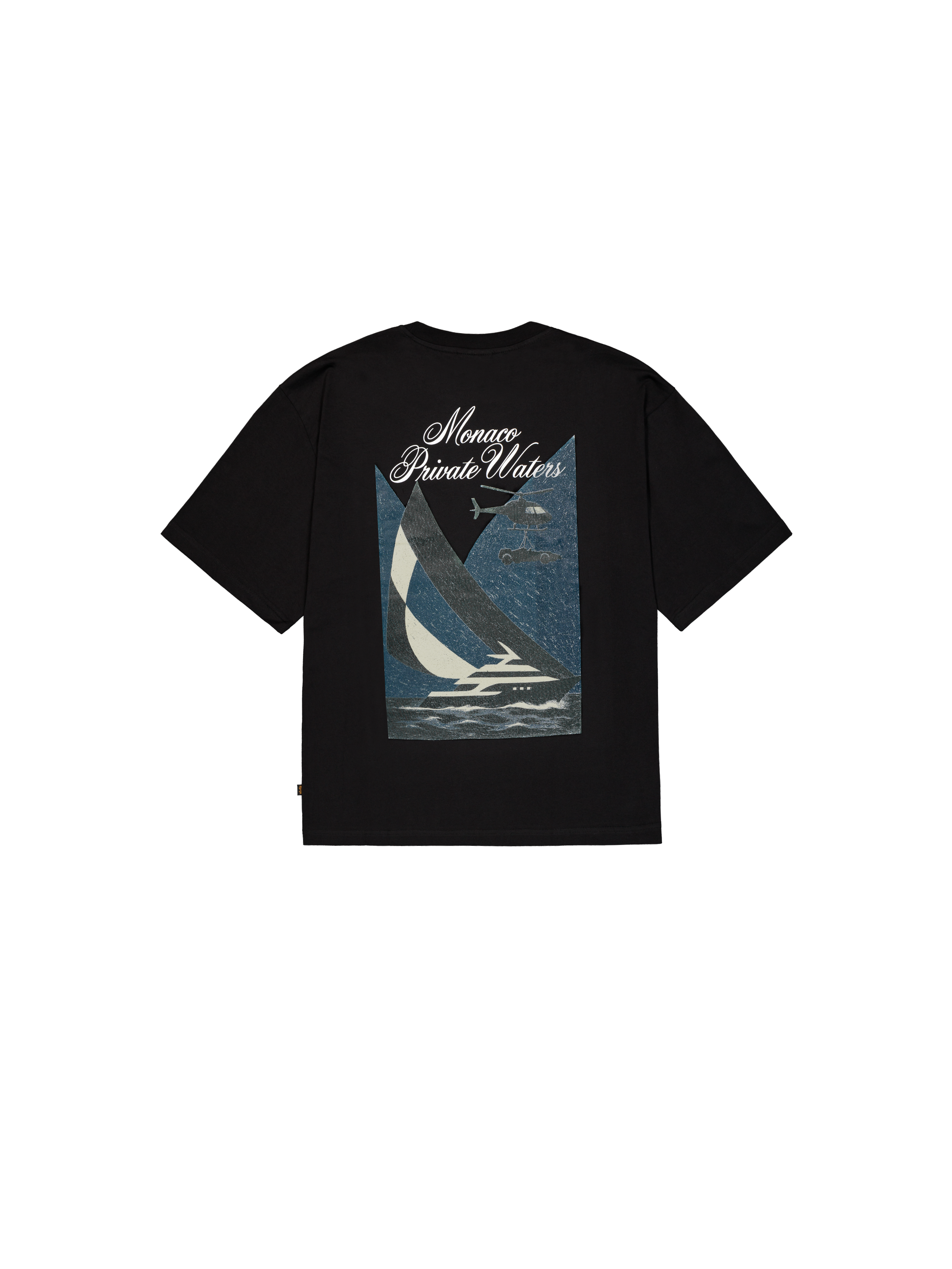 Monaco Grand Prix Private Waters T-Shirt black 156556_03_1_flatlay_00002_181321