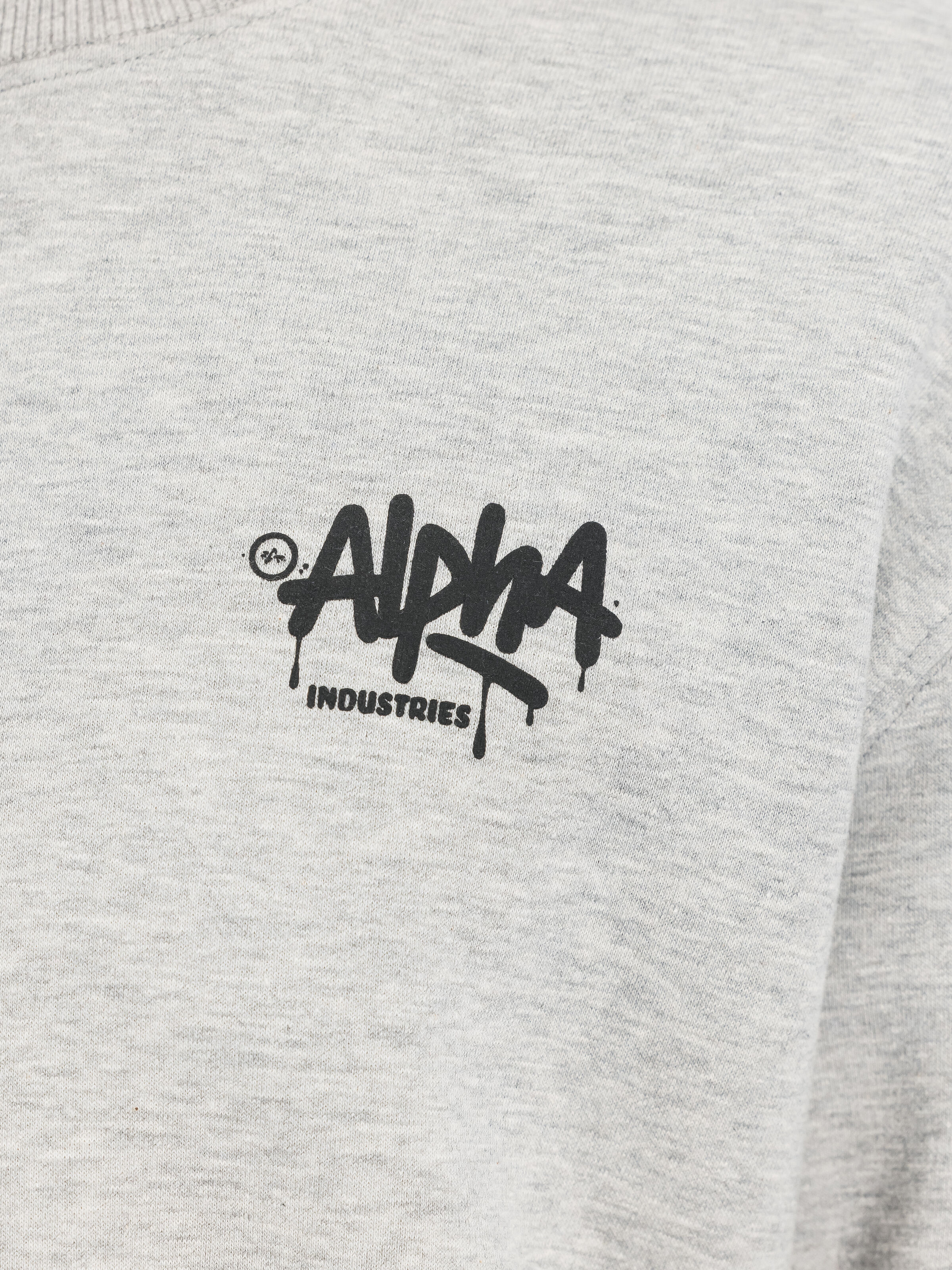 Alpha Signature Sweatshirt grey heather 266308_17_3_detail_00001_220004