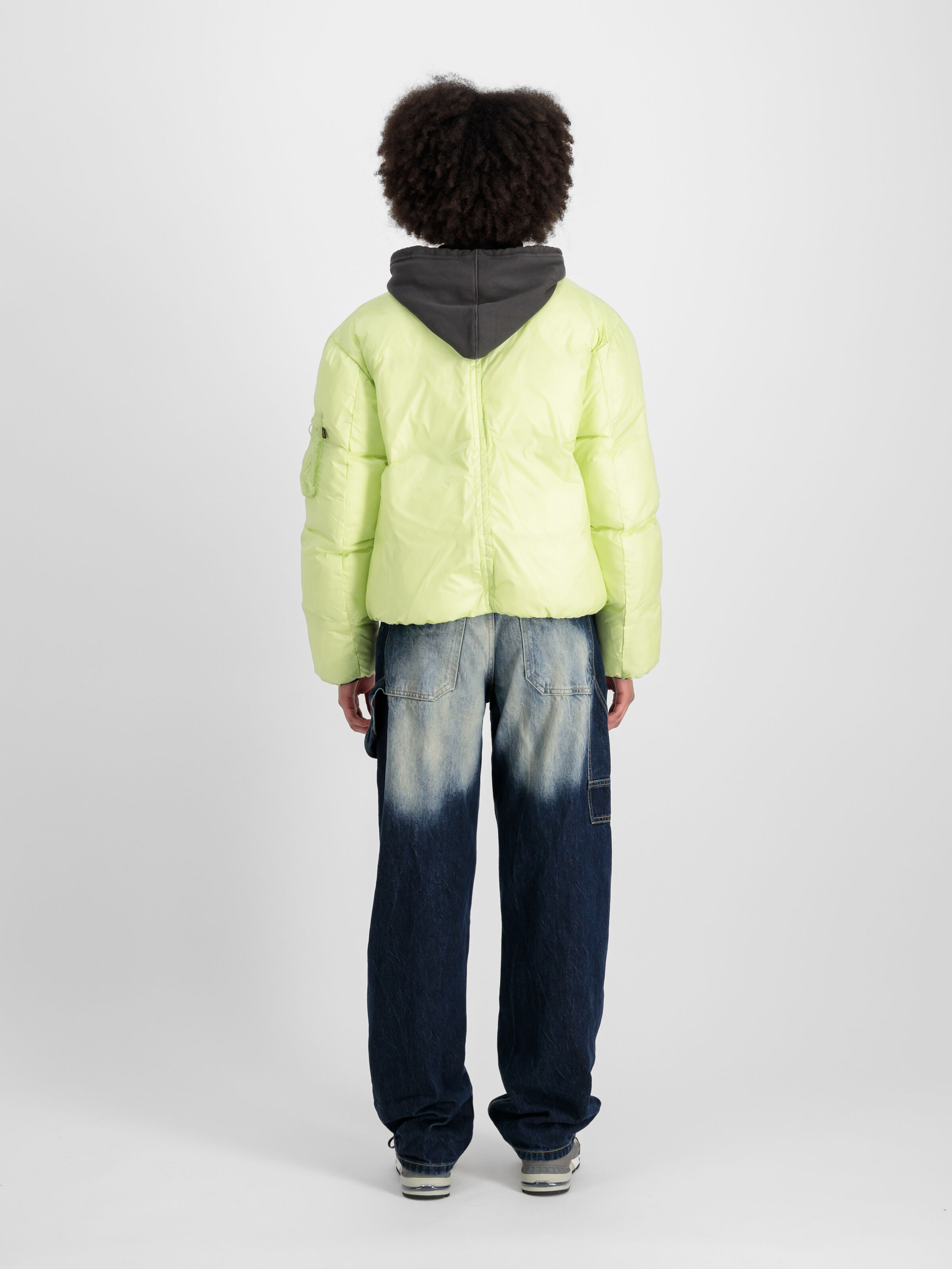 MA-1 Padded Bomber Jacket Women Arctic Lime 148004_722_2_model_00002_99477