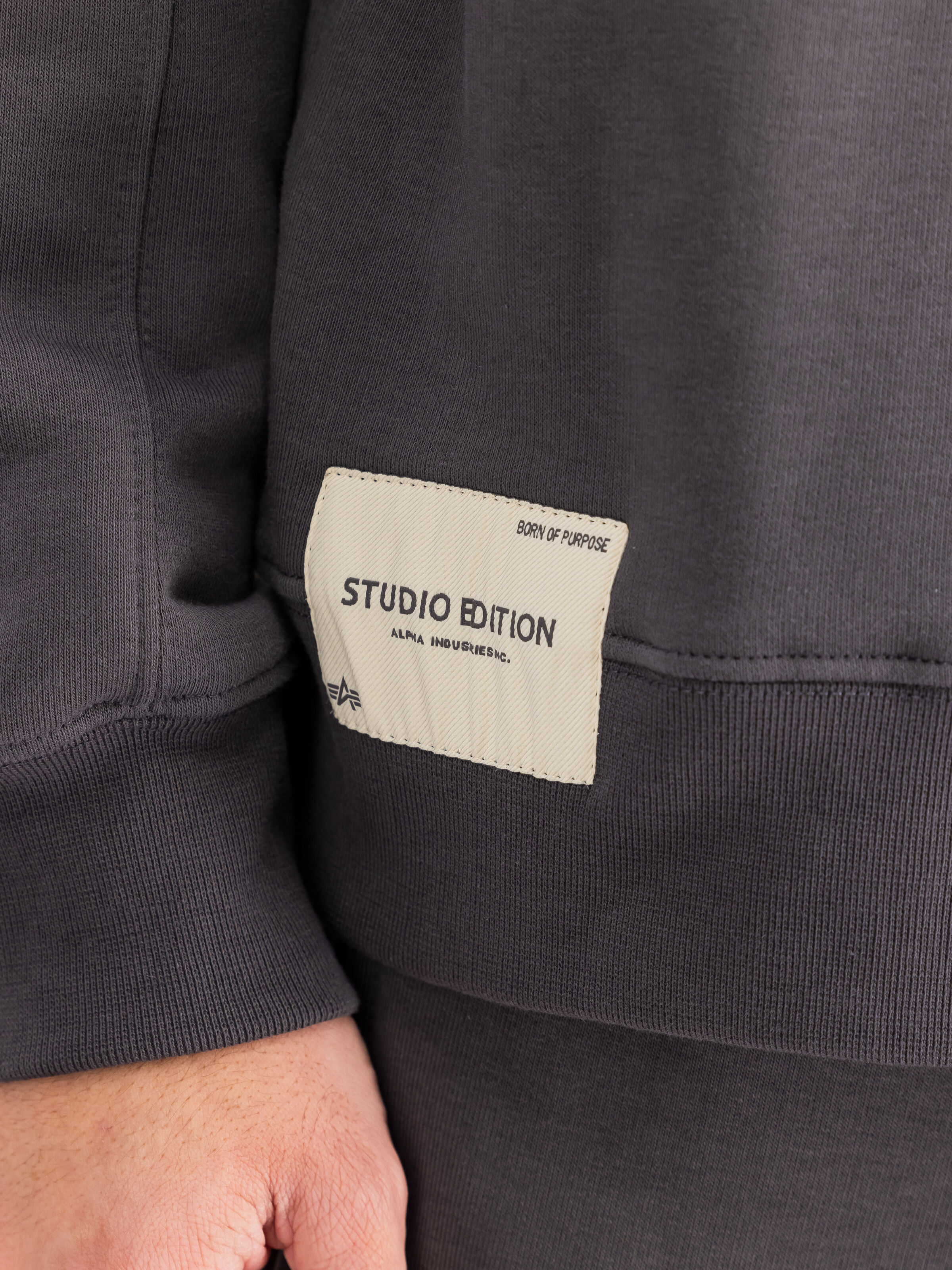 Studio Edition Hoodie vintage grey 156335_684_3_detail_00001_139716