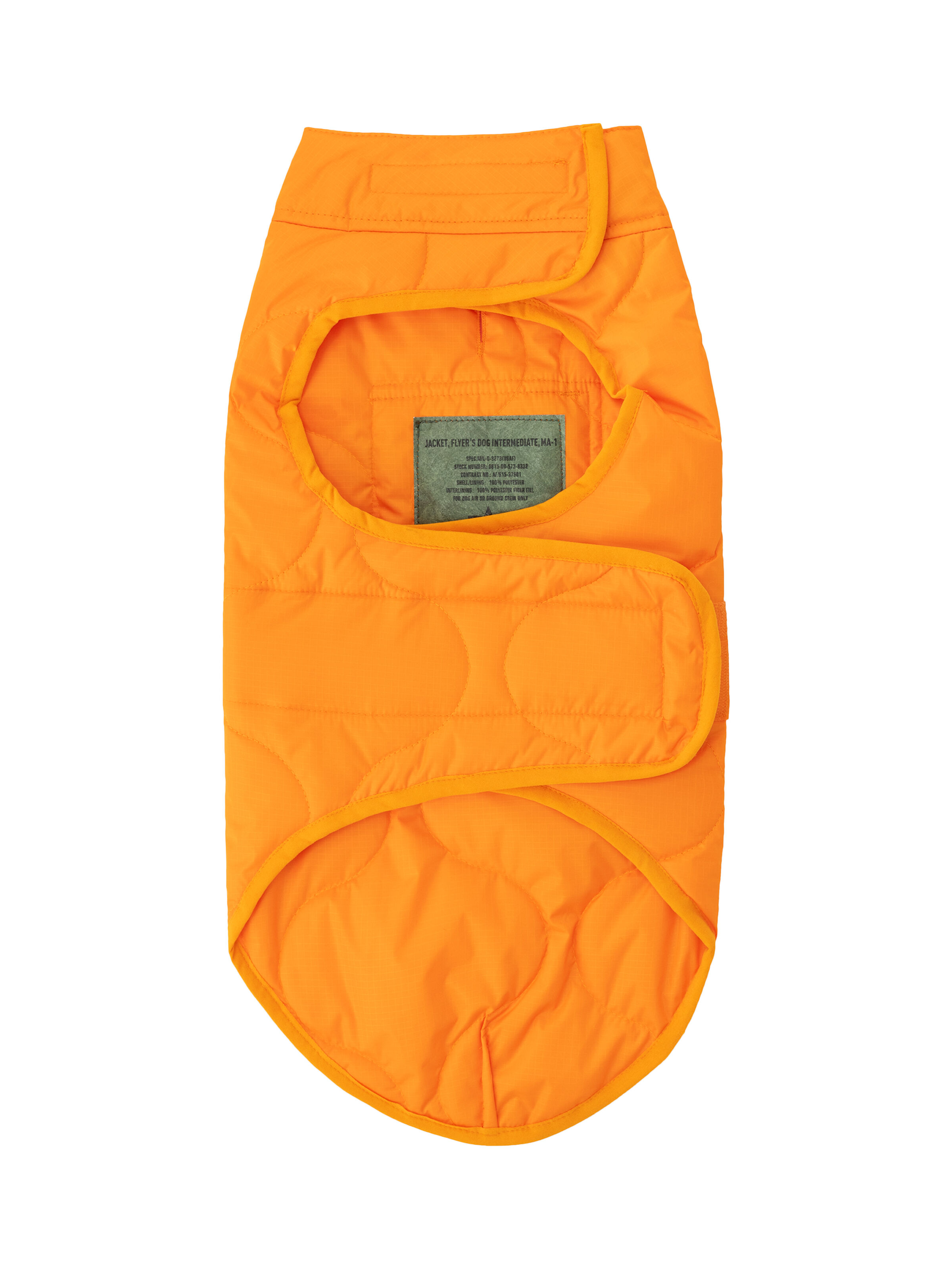 ALS Dog Jacket Alpha orange 138967_429_alpha_industries_dog_als_jacket_002_192643