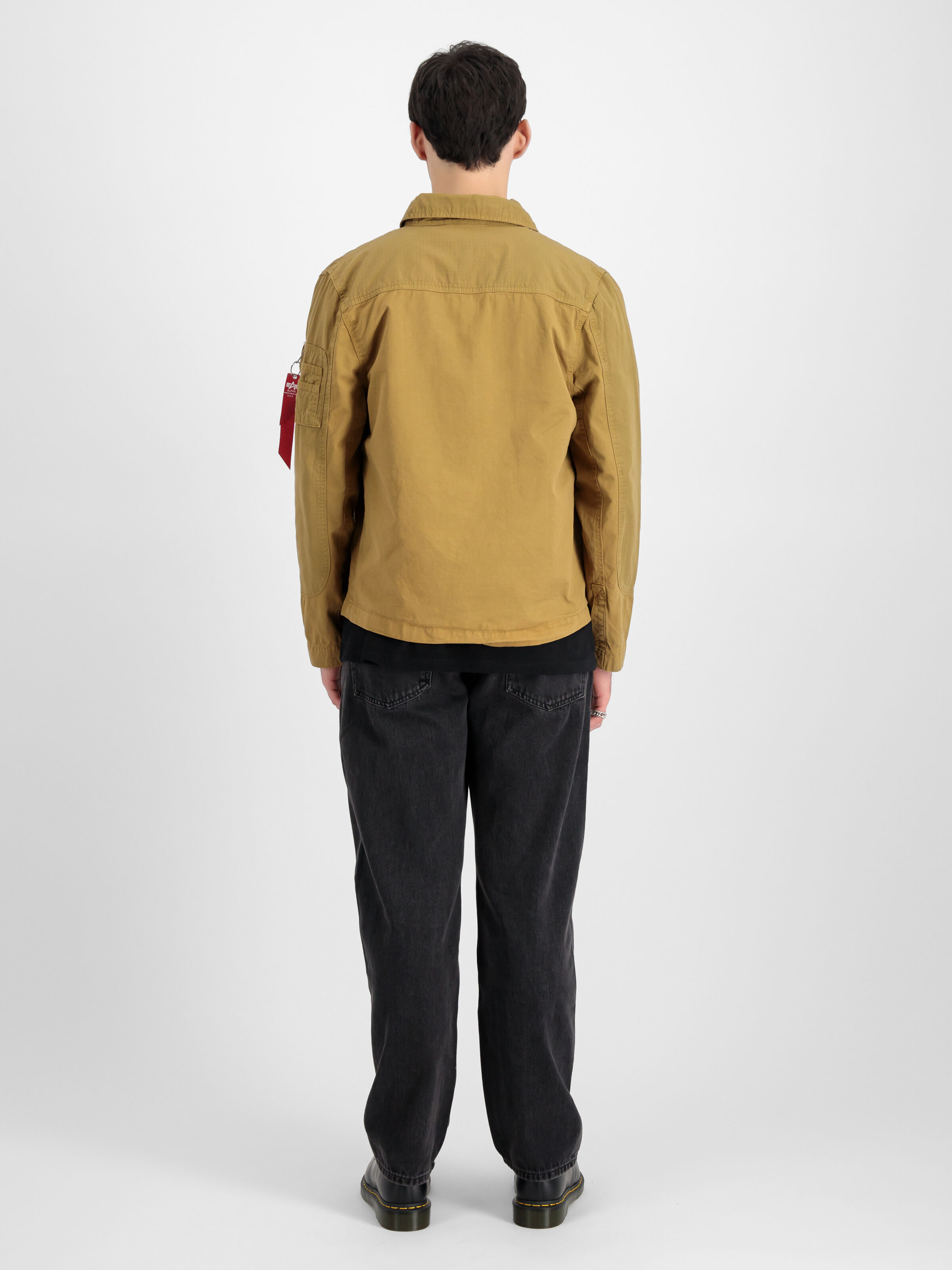 Color Block Overshirt khaki 146110_13_00003_181612