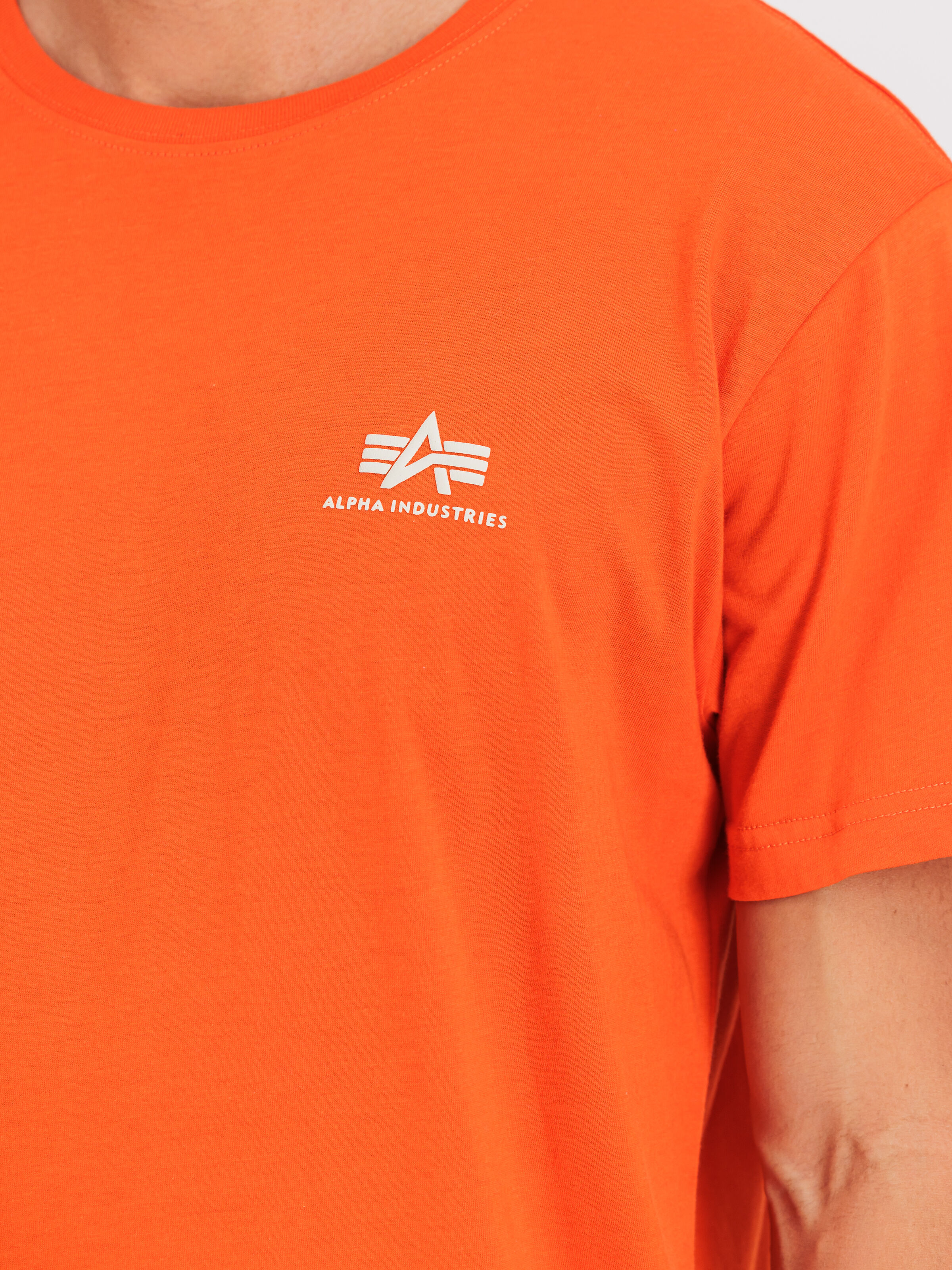 Basic Small Logo T-Shirt boost orange 188505_736_3_detail_00001_118751