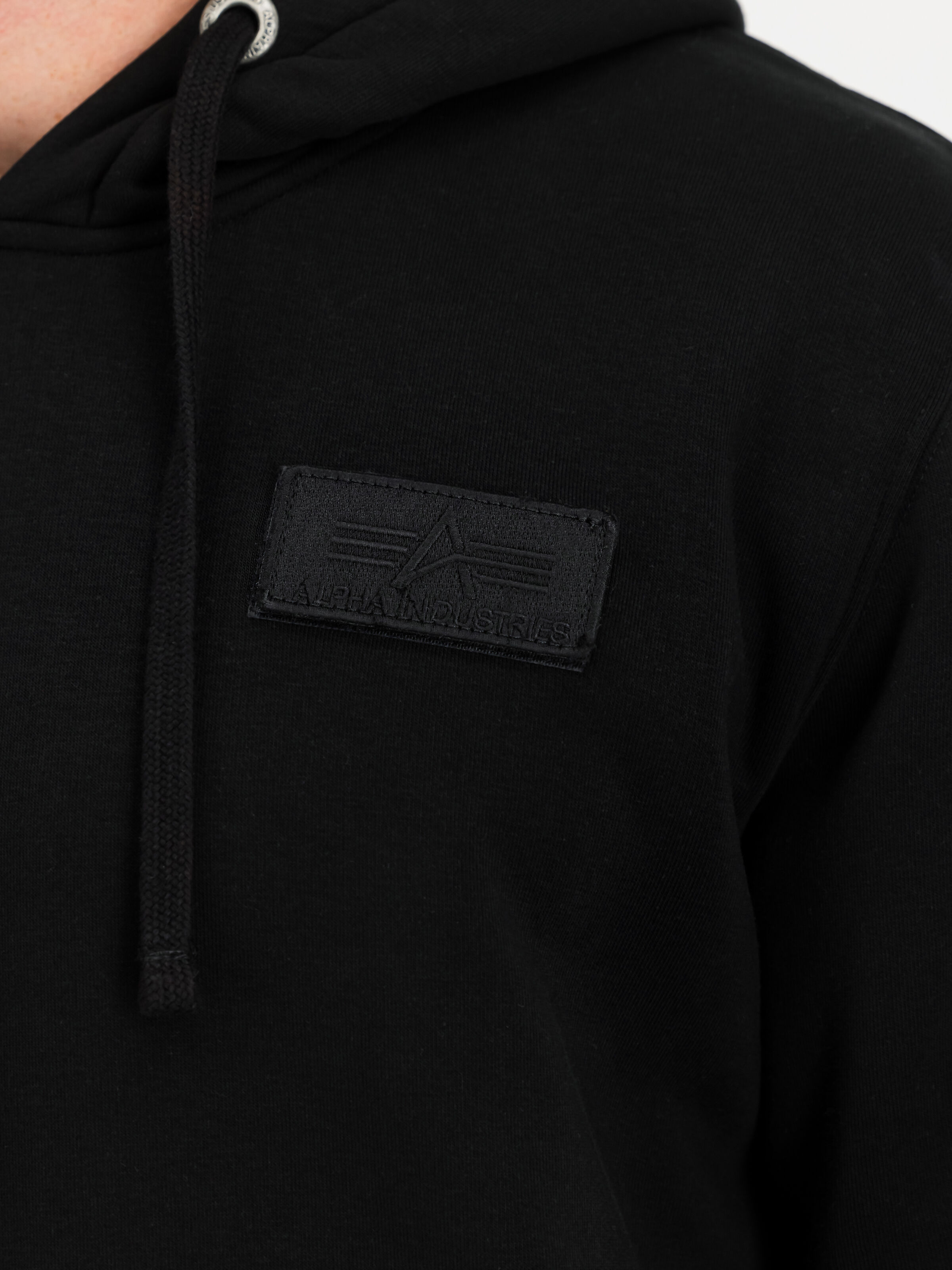 Red Stripe Hoodie black/white 178314_95_3_detail_00001_191485