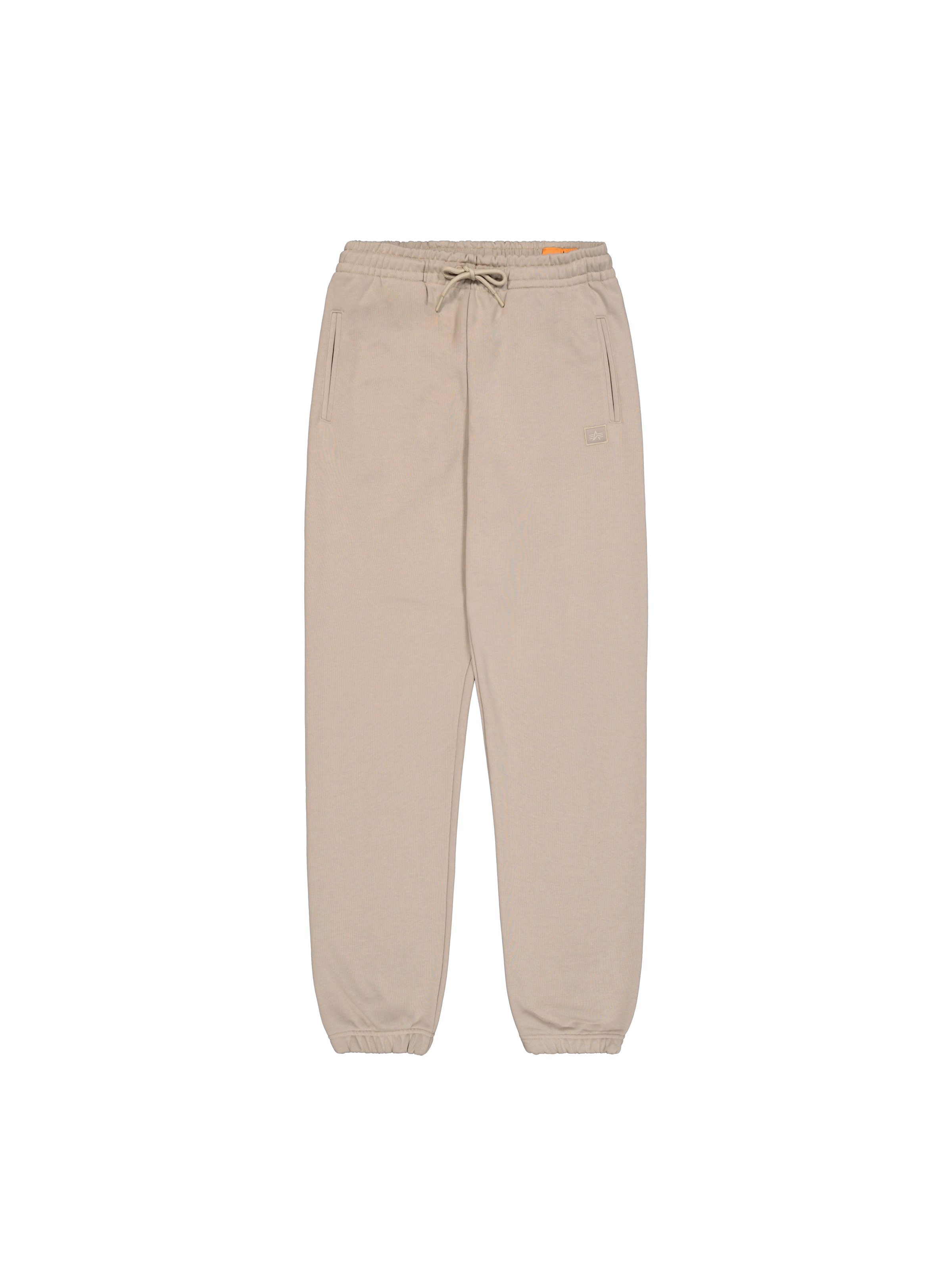 Alpha Essentials Rubber Logo Jogger Women vintage sand 146050_679_1_flatlay_00001_98330