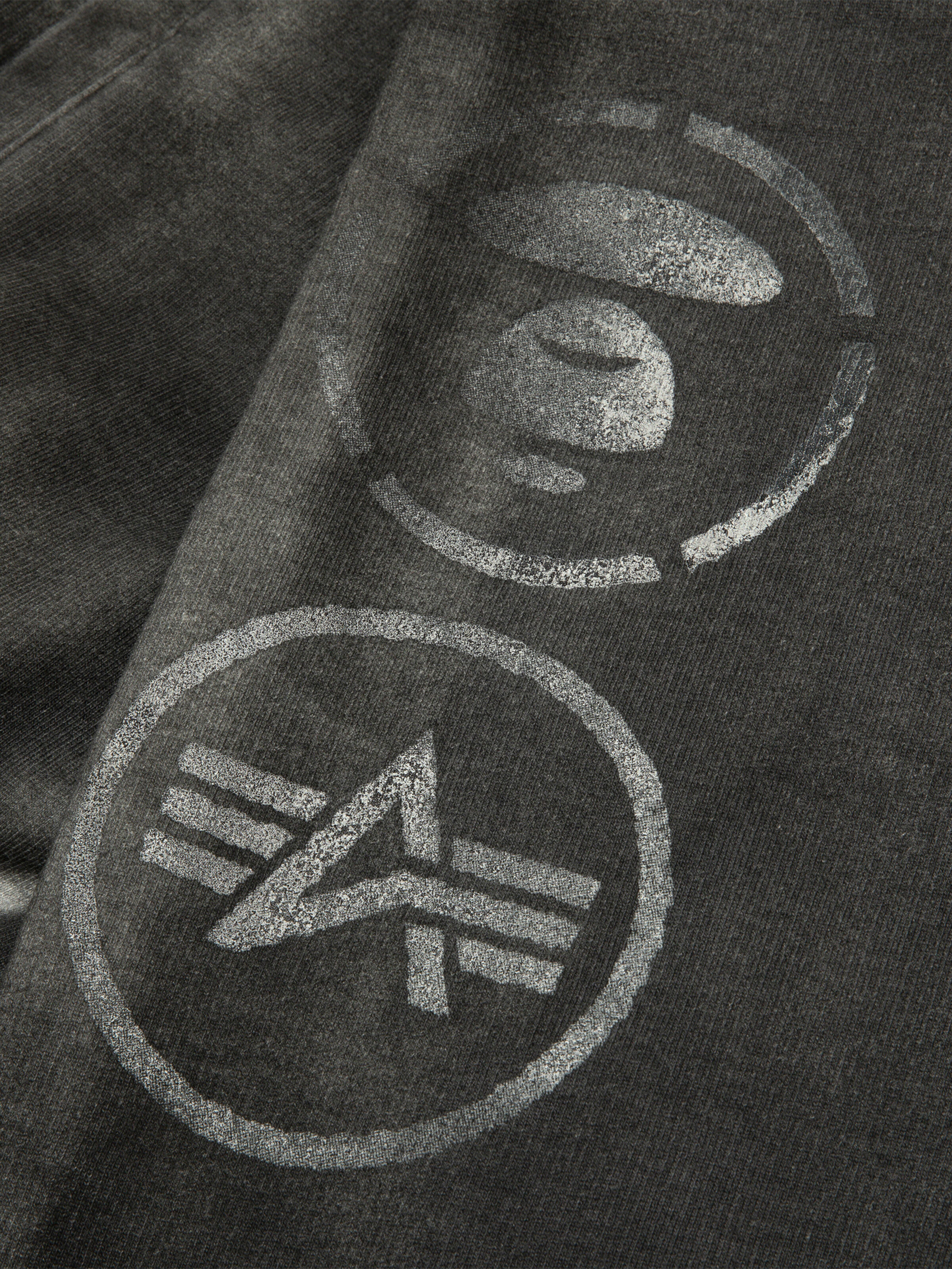 ALPHA X AAPE ARMY SWEAT PANT black 148214_03_3_detail_00001_150804