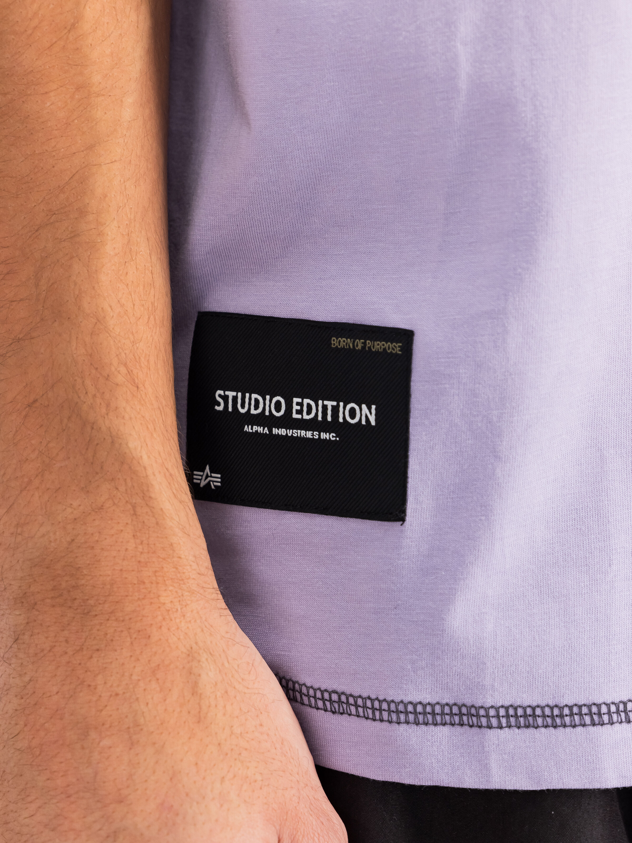 Studio Bubble Backprint T-Shirt pale violet 156555_664_3_detail_00001_138824