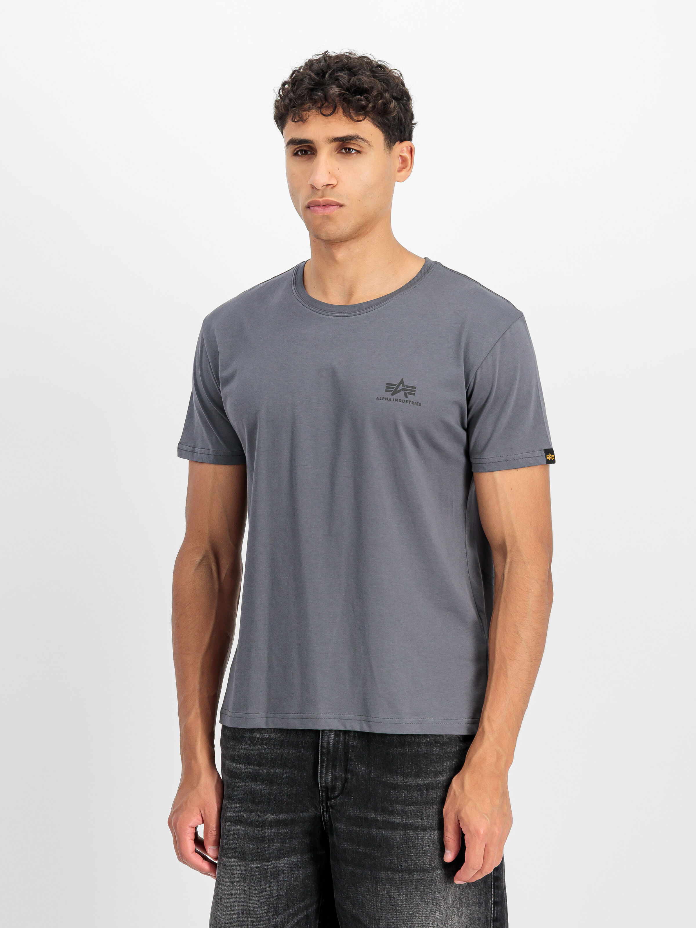 Basic Small Logo T-Shirt greyblack/black 188505_412_2_model_00002_199641