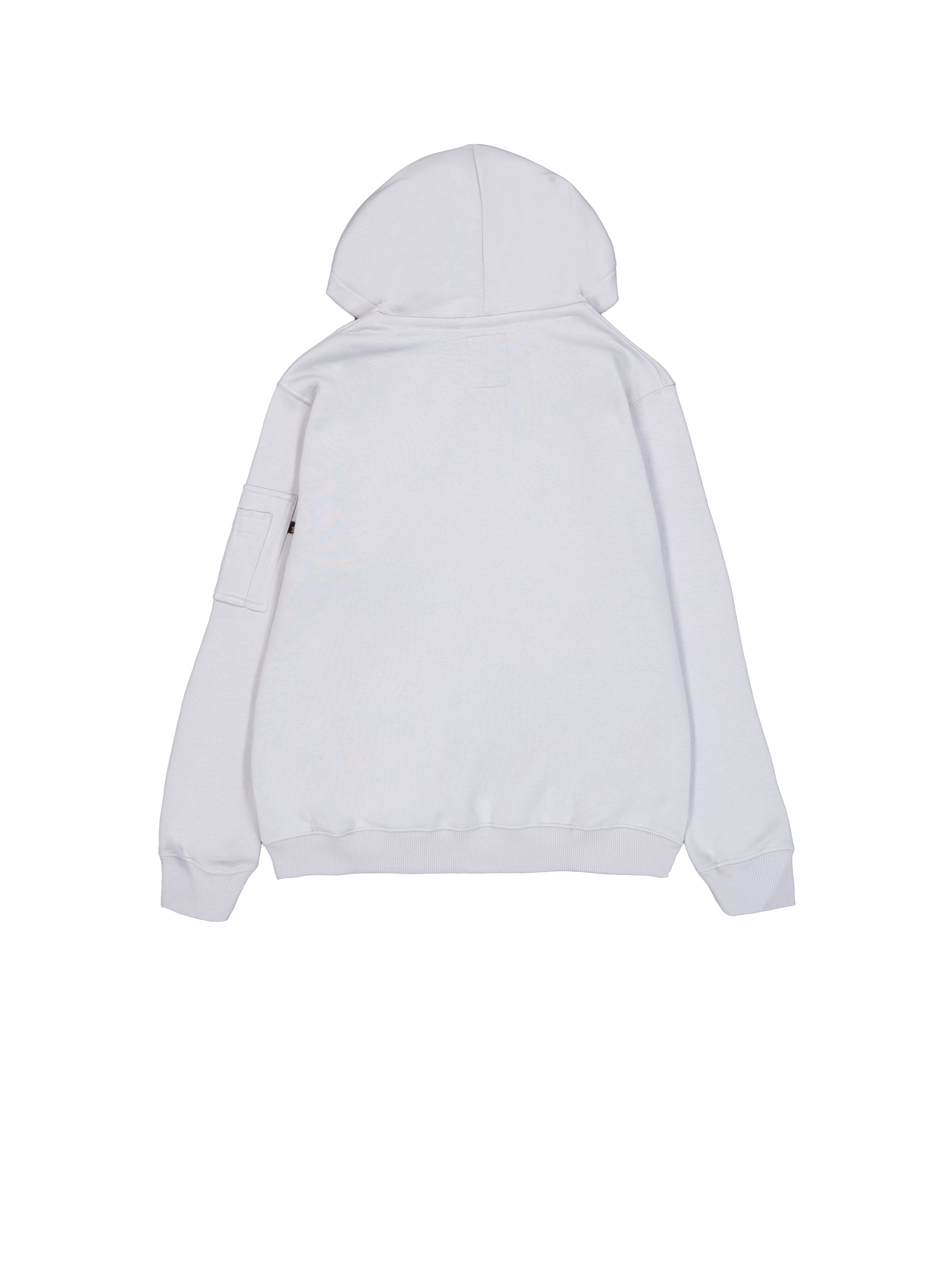 Alpha Puff Print Hoodie pastel grey 146338_666_1_flatlay_00002_172260