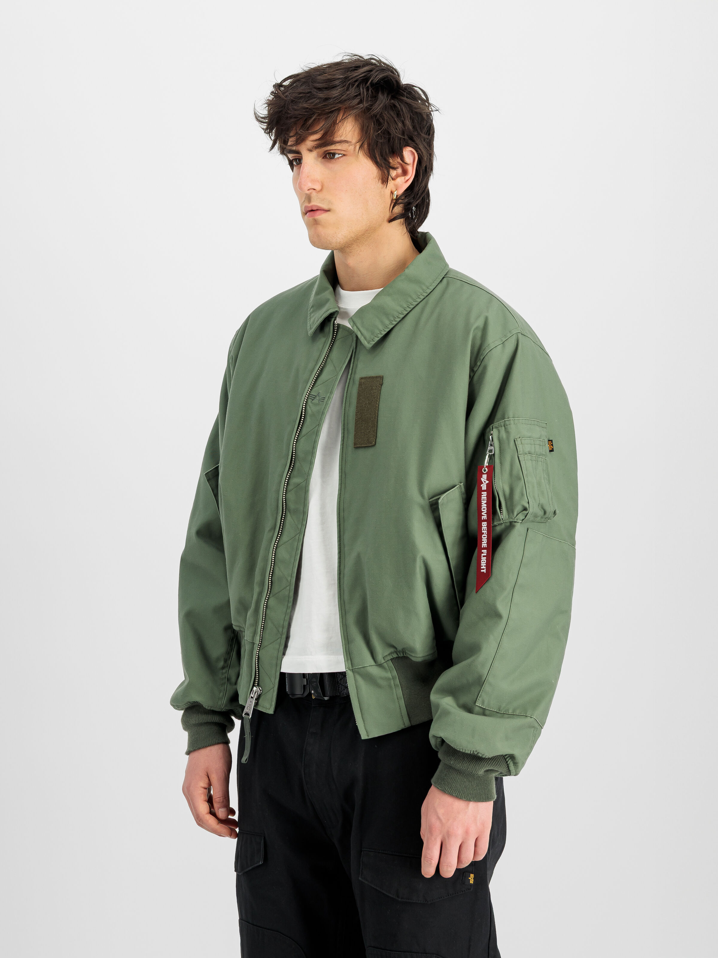 CVC Vintage Bomber Jacket sage-green 268108_01_2_model_00002_232749
