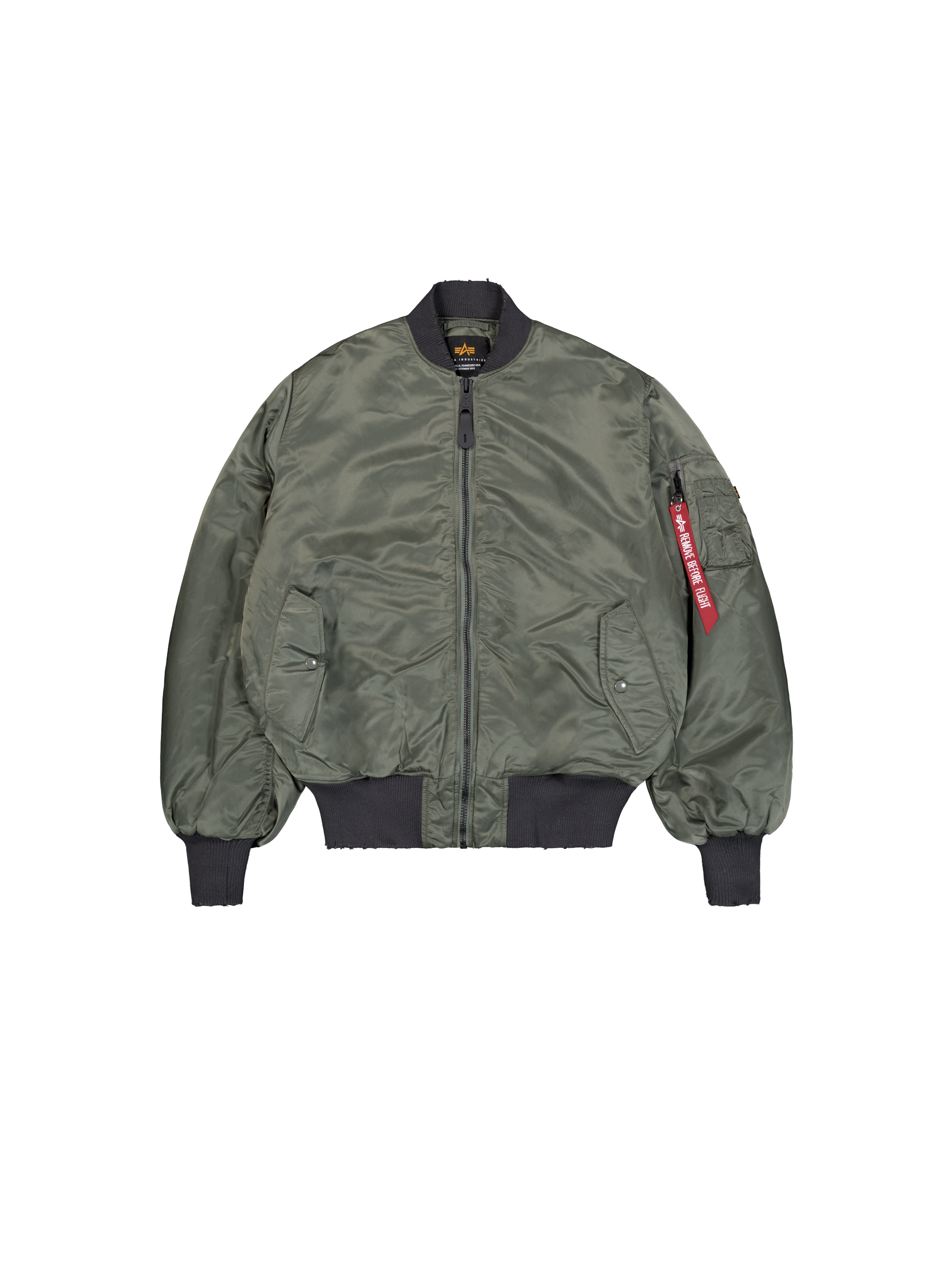 MA-1 Distressed Bomber Jacket vintage green 258128_432_1_flatlay_00001_163873.png
