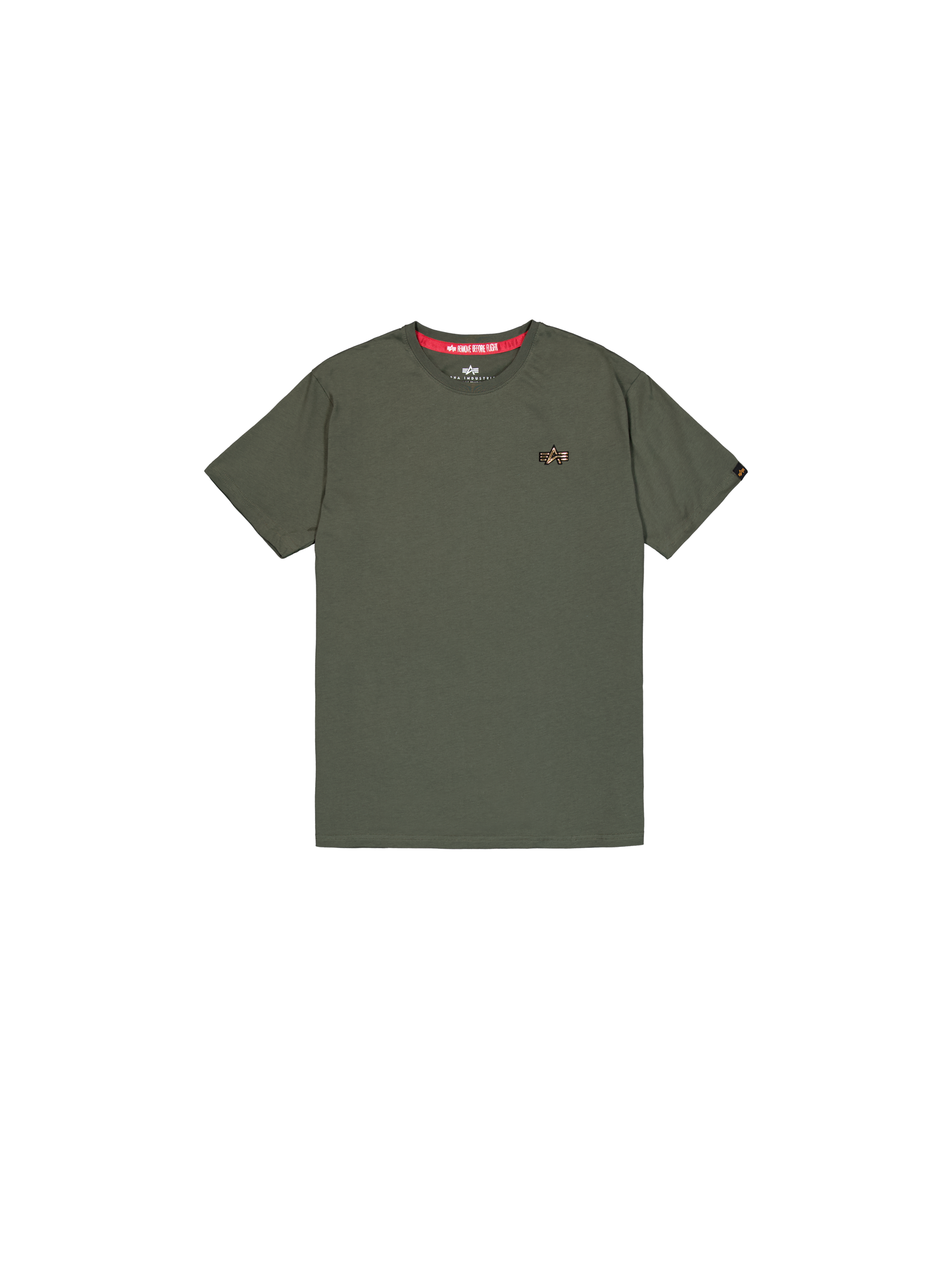 3D Small Logo T-Shirt dark olive 148511_142_1_flatlay_00001_98285.png