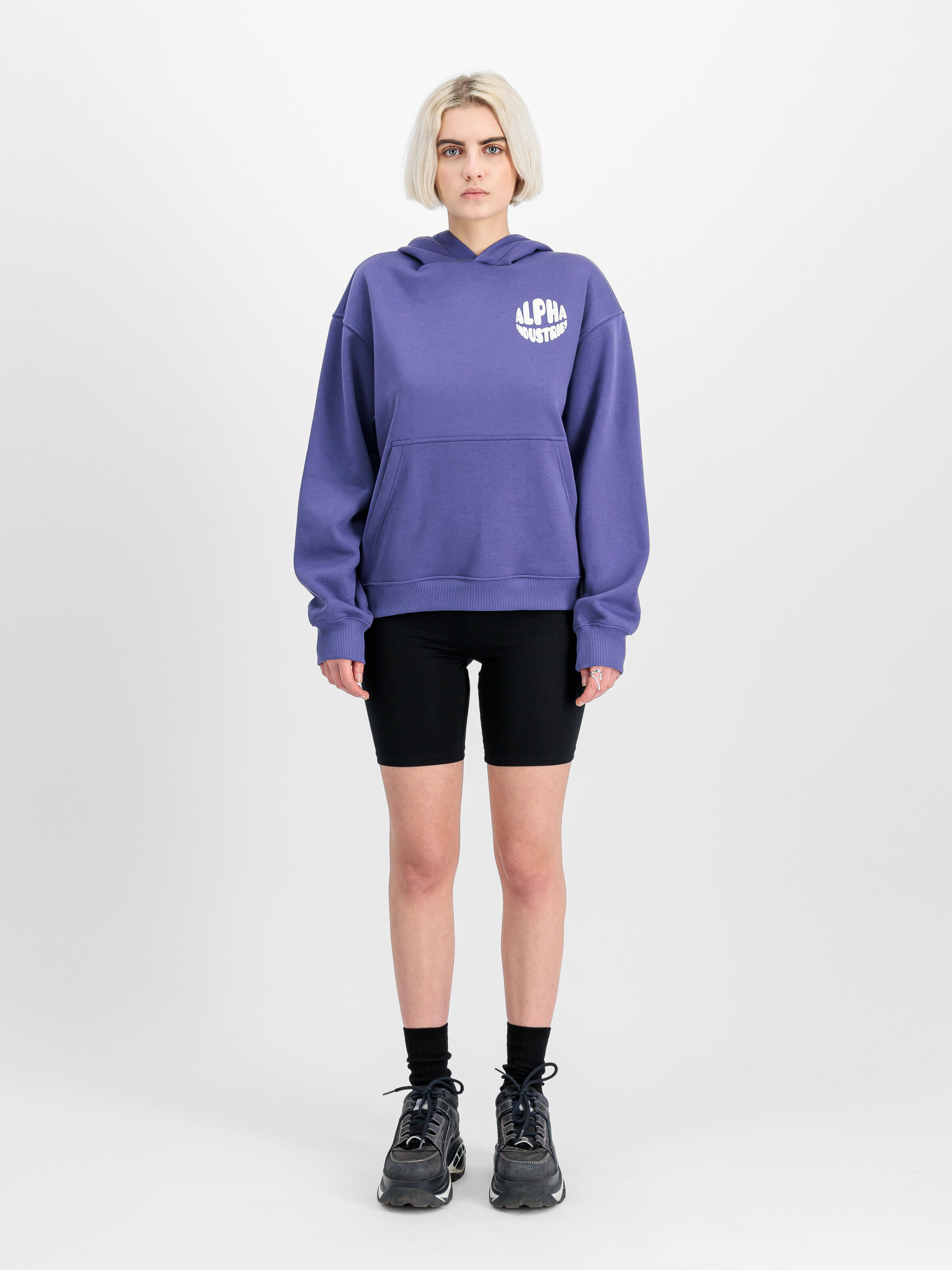 Logo Backprint Hoodie Women night purple 156041_735_2_model_00001_142258