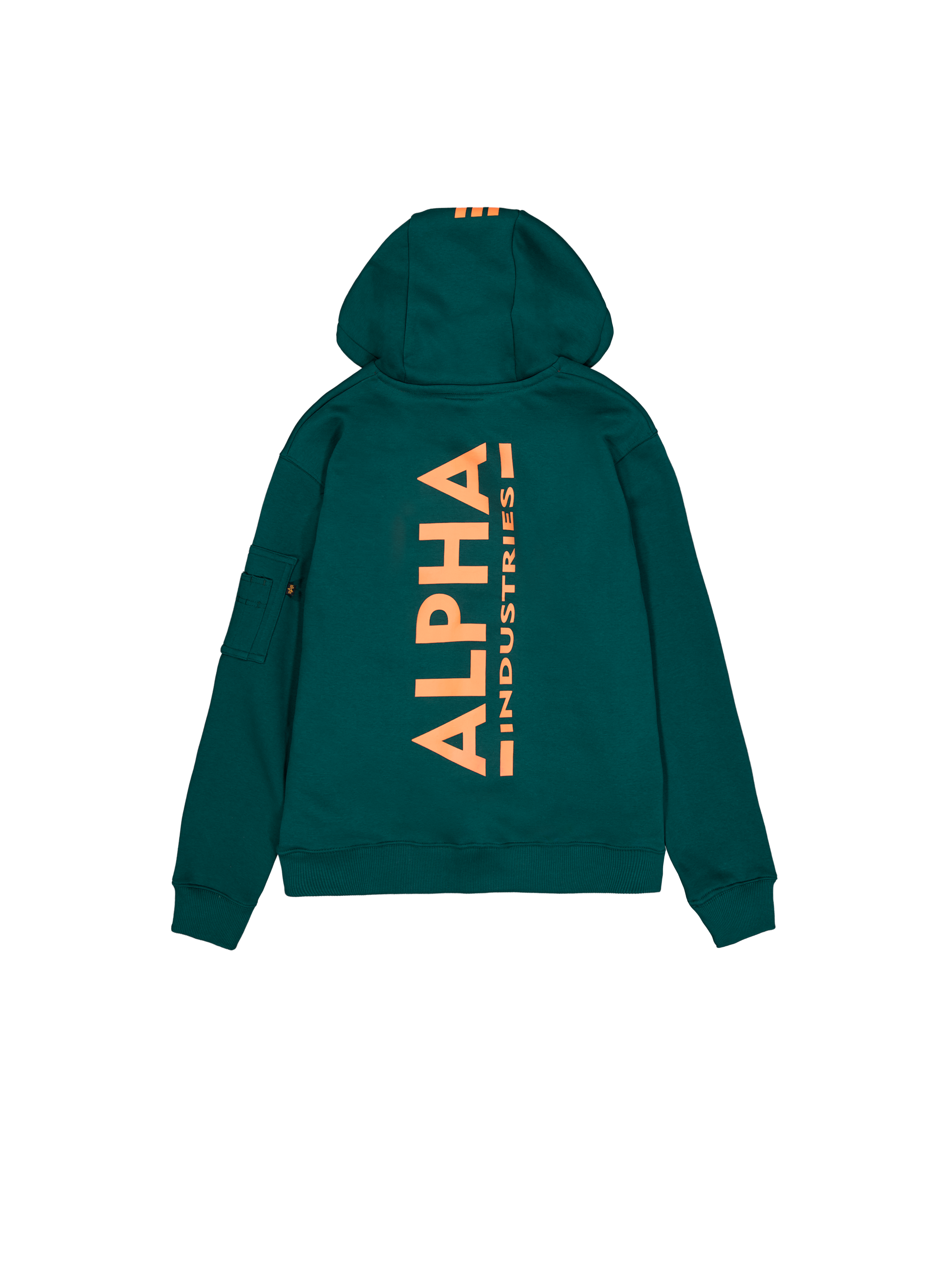 Backprint Hoodie Force Green 178318_720_1_flatlay_00002_137728