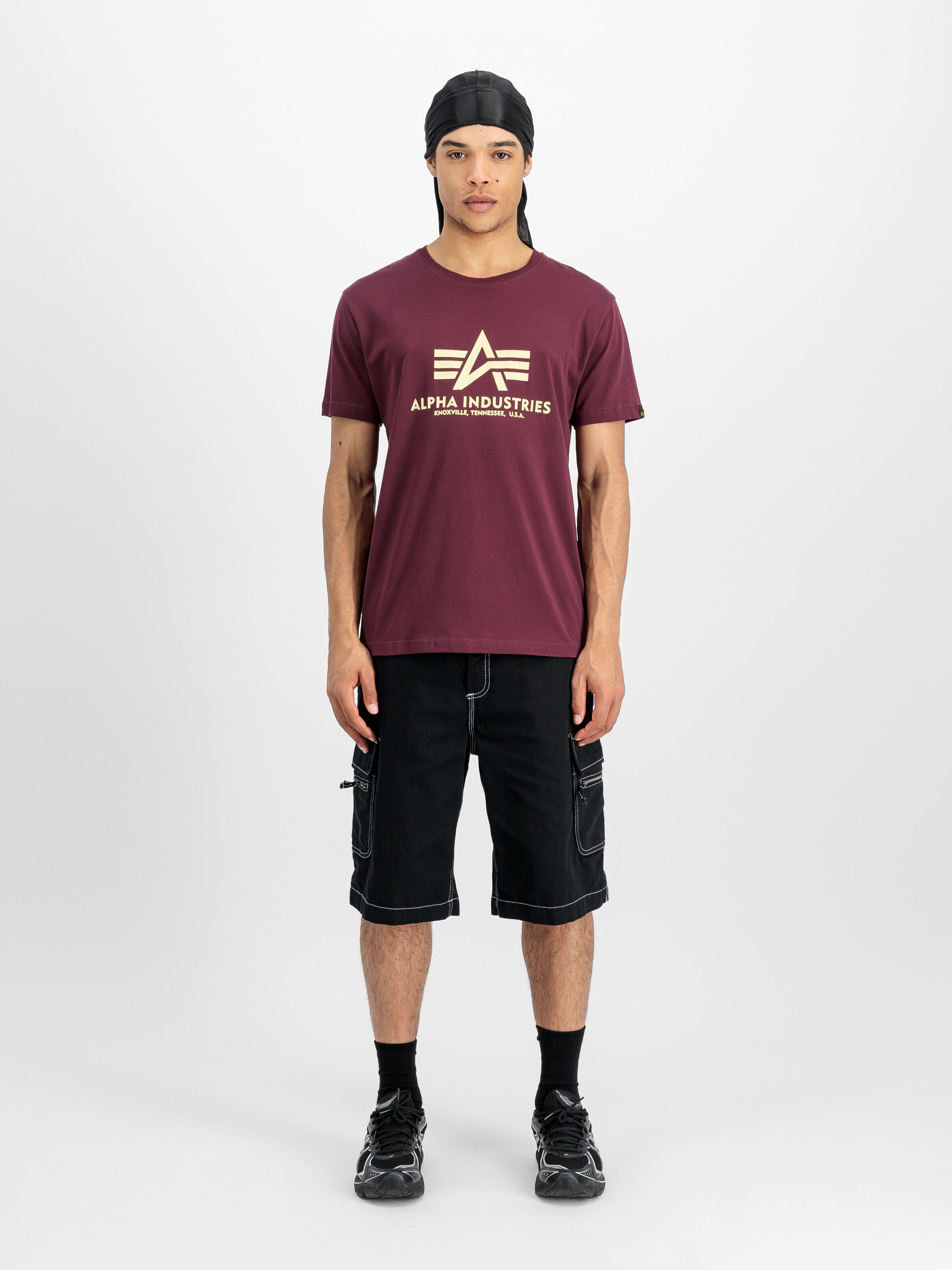 Basic Big Logo T-Shirt dark cherry 100501_608_2_model_00001_162176