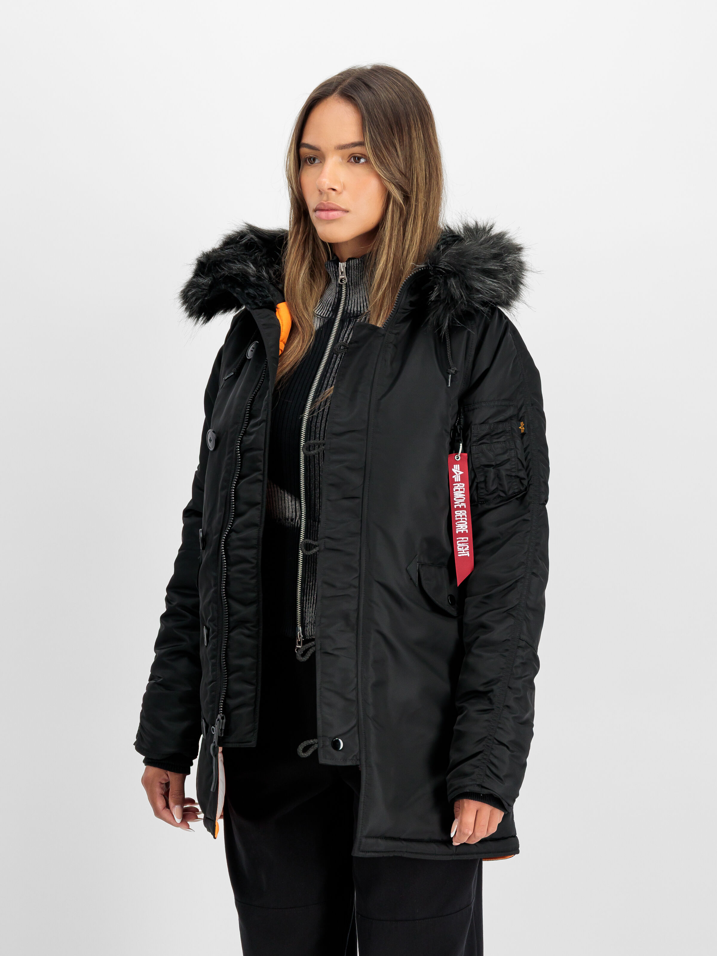 N-3B VF 59 Winter Jacket Women black/black 113007_515_2_model_00002_192274