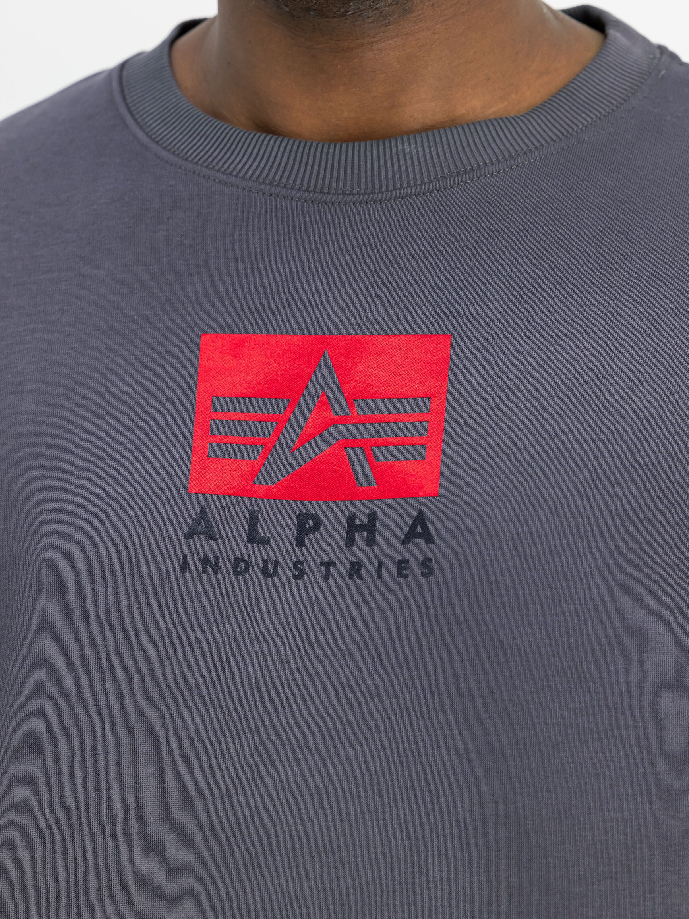 Satin Logo Sweatshirt vintage grey 148311_684_3_detail_00001_160581
