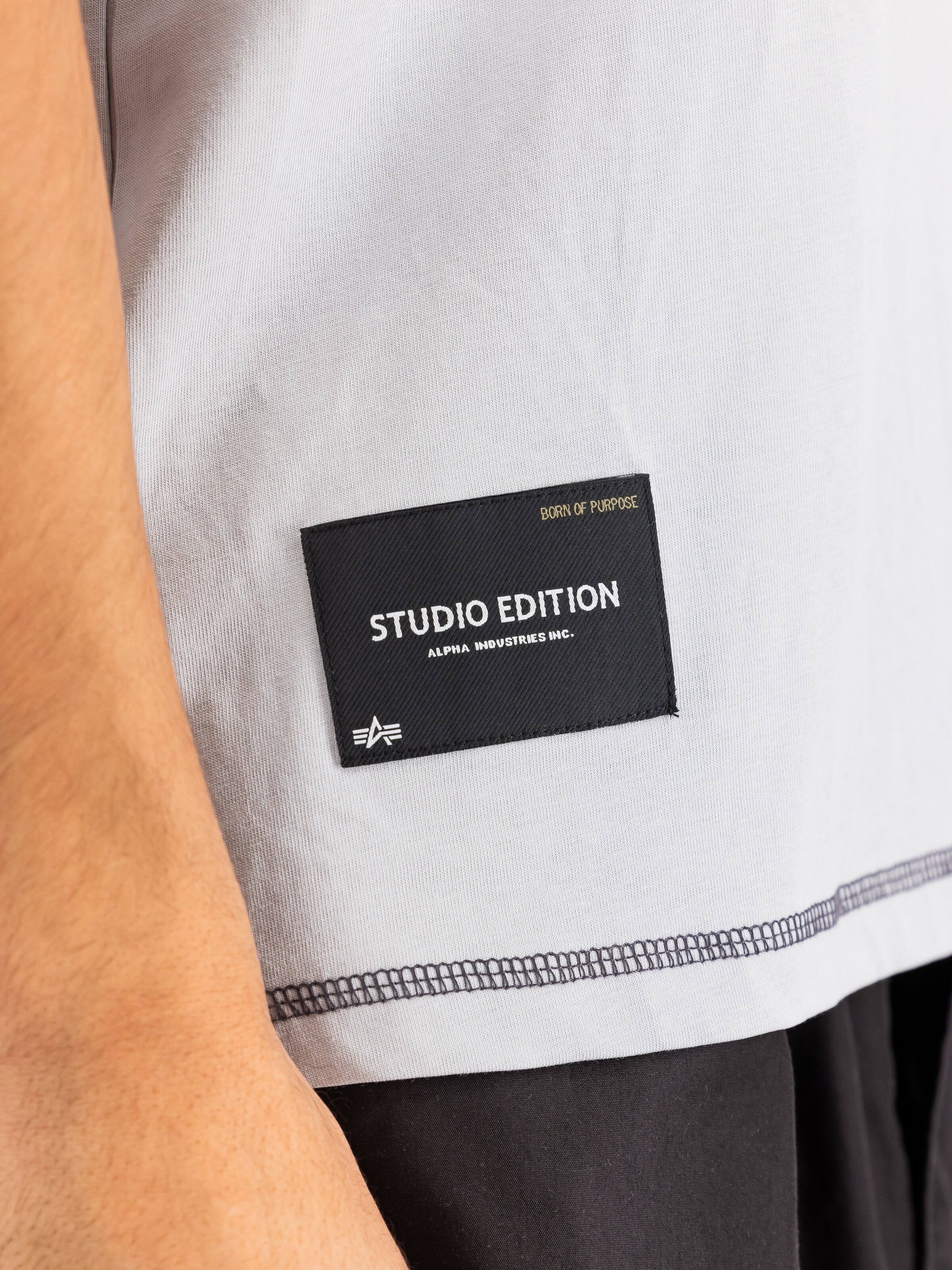 Studio Bubble Backprint T-Shirt pastel grey 156555_666_3_detail_00001_138733