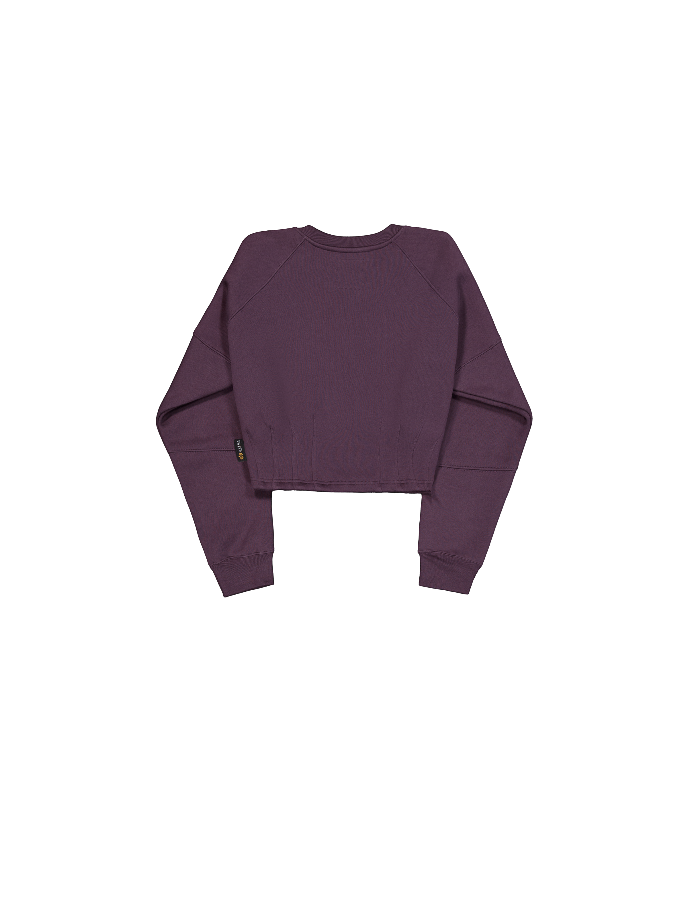 Waisted Sweatshirt Women Plum 148031_719_1_flatlay_00002_103705