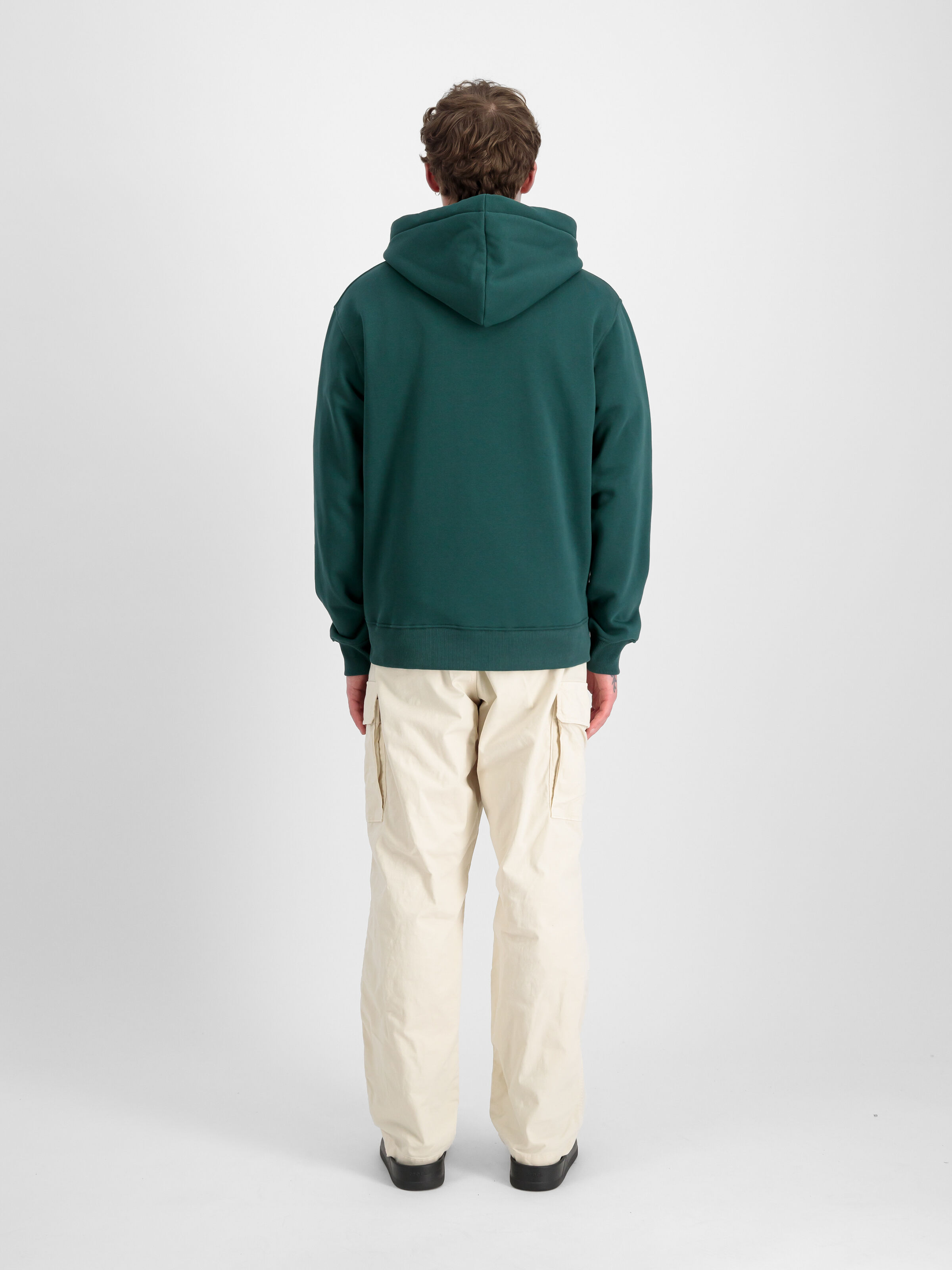 Basic Small Logo Hoodie Force Green 196318_720_2_model_00002_96967