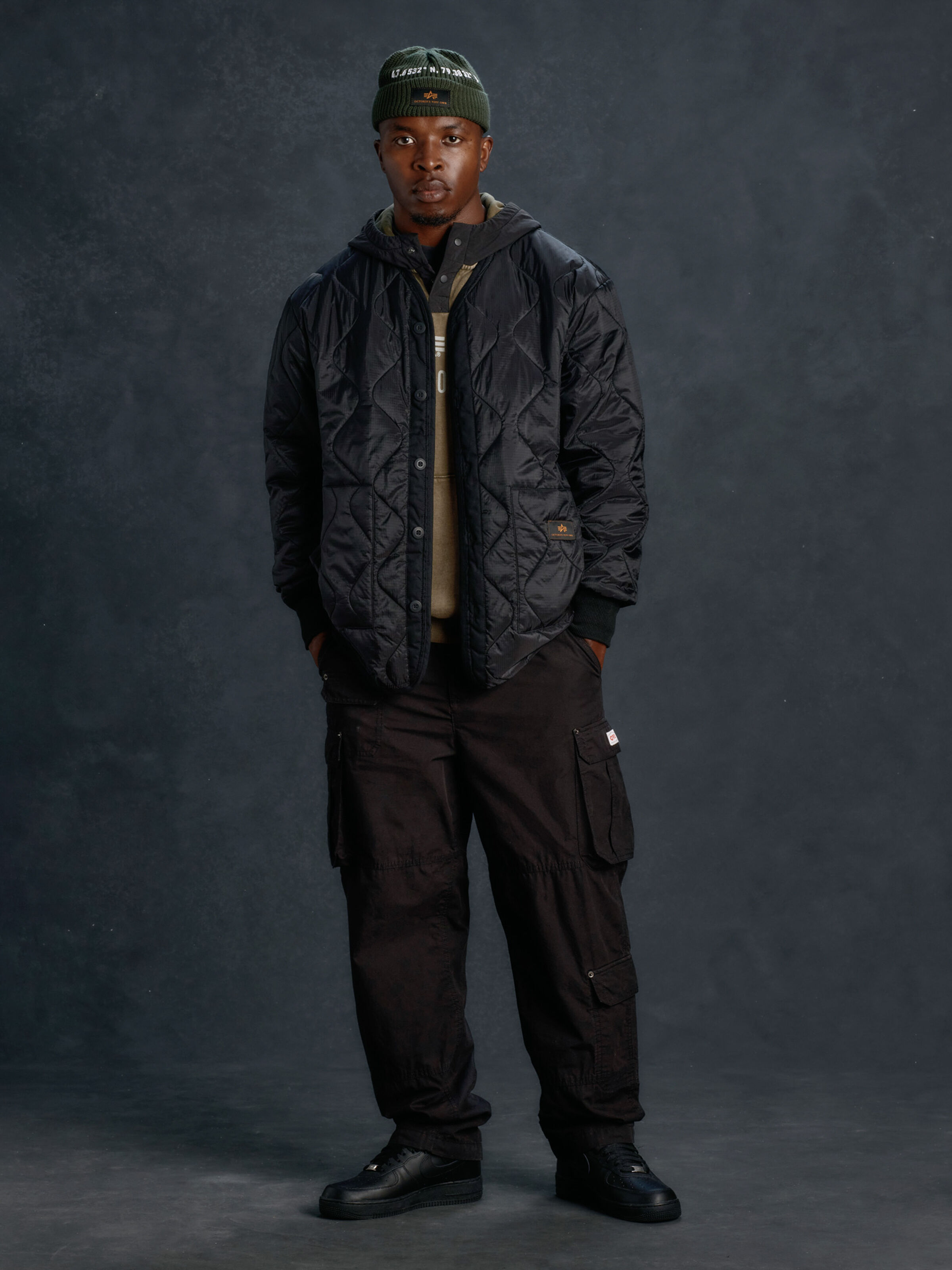 ALPHA x OVO ALS/92 Liner black 258003_03_2_model_00001_195850