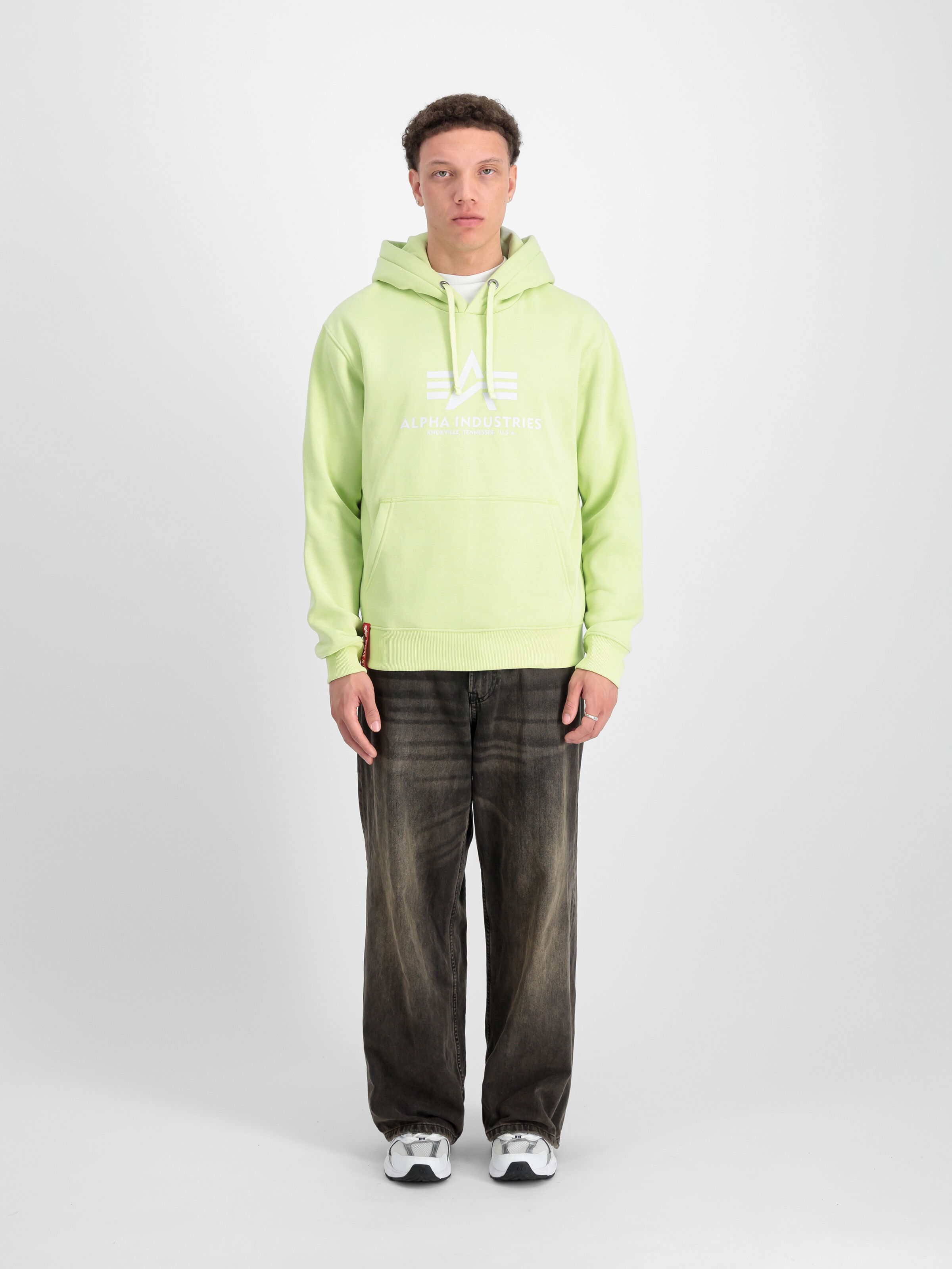 Basic Big Logo Hoodie Arctic Lime 178312_722_2_model_00001_97531