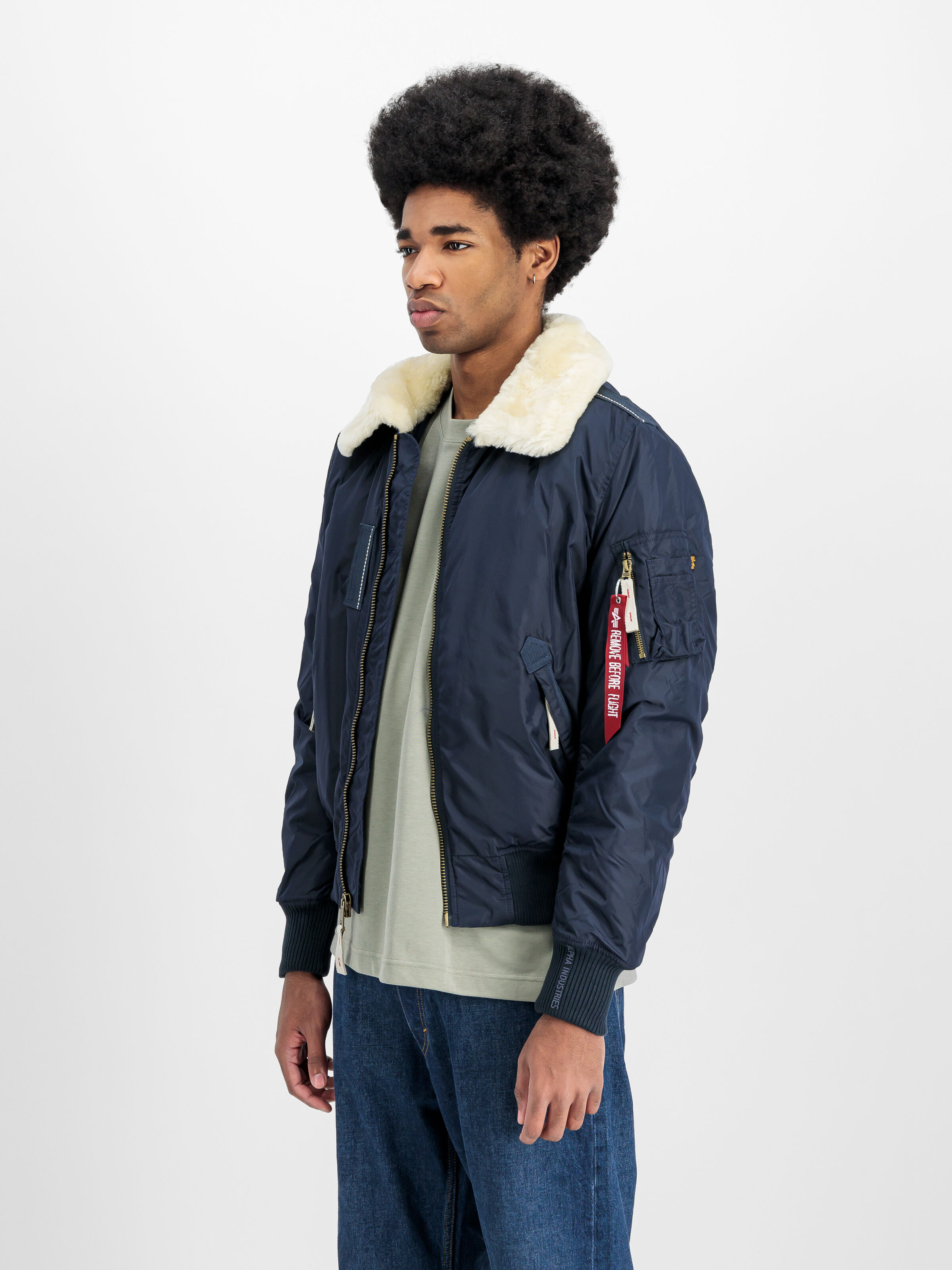 Injector III Bomber Jacket rep.blue 143104_07_2_model_00003_131097
