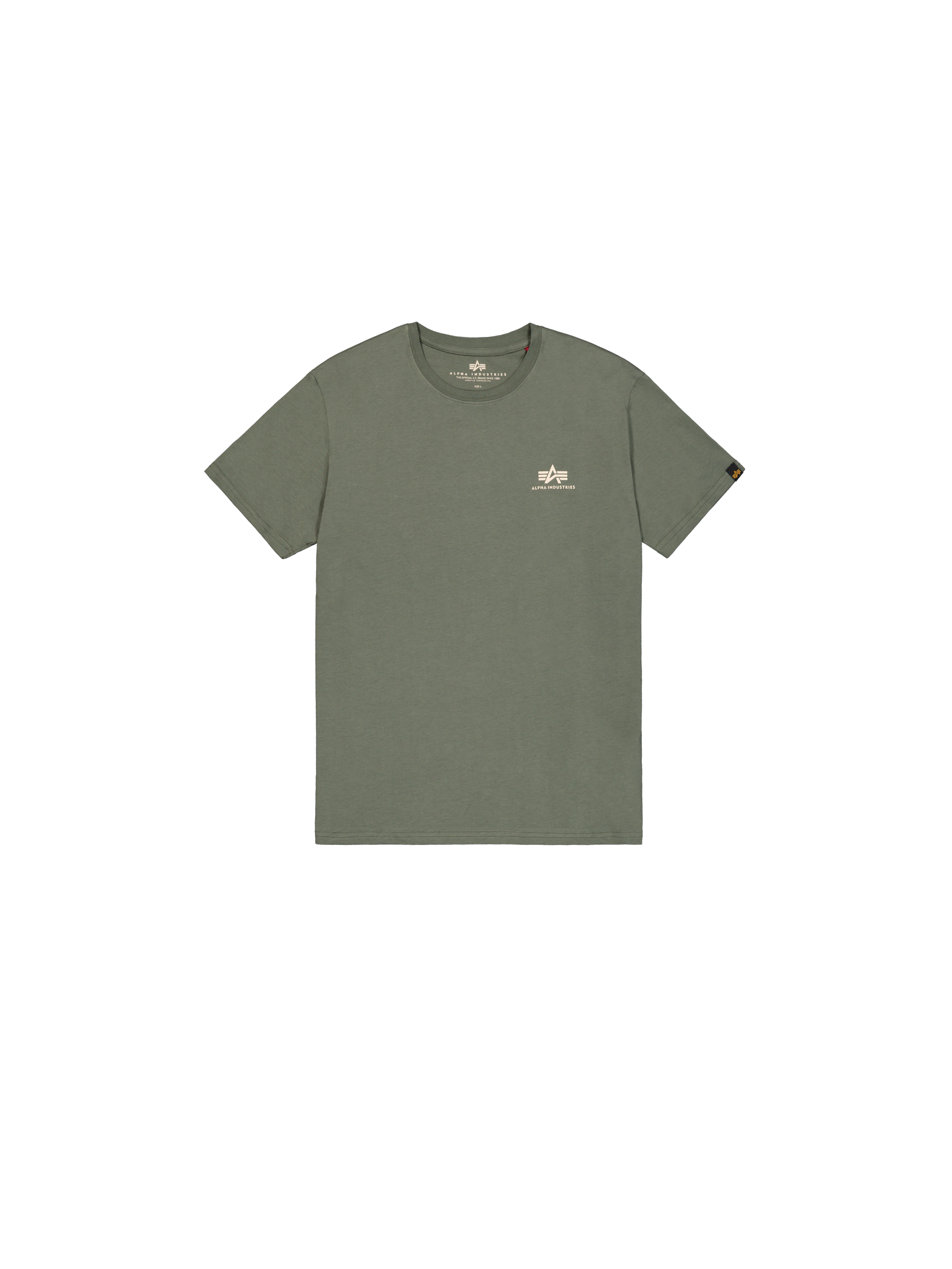 Basic Small Logo T-Shirt vintage green 188505_432_1_flatlay_00001_186104.png