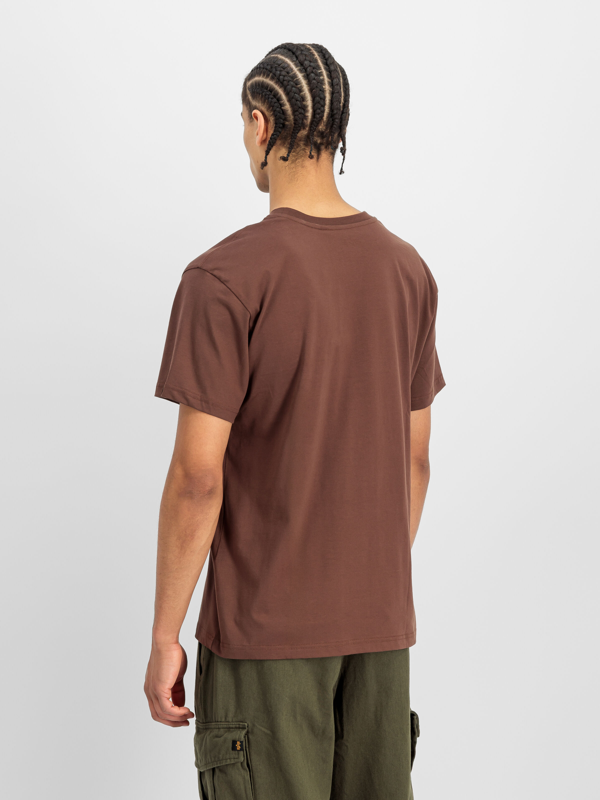 Washed Out Logo T-Shirt powder brown 268512_204_2_model_00003_235672