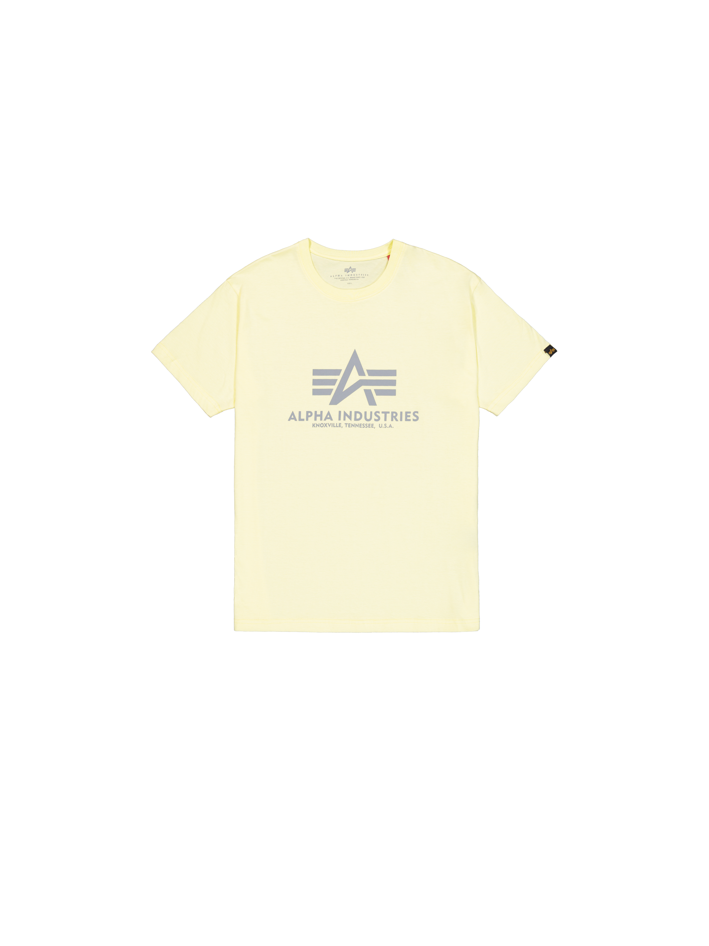 Basic Big Logo T-Shirt retro yellow 100501_764_1_flatlay_00001_160992.png