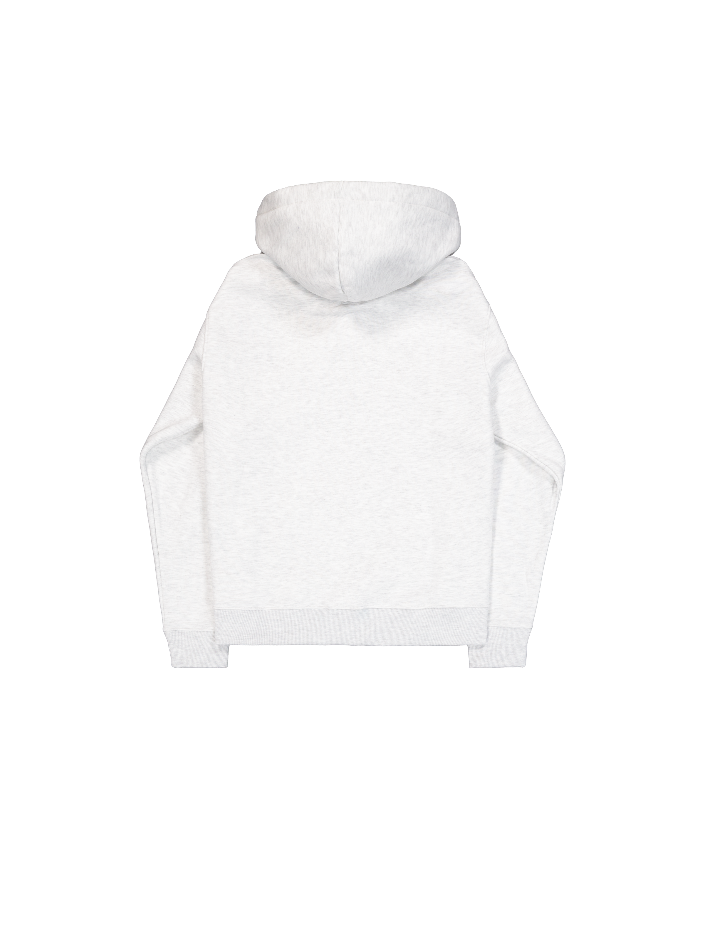 Alpha Puff Print Hoodie pastel grey melange 146338_752_1_flatlay_00002_160635