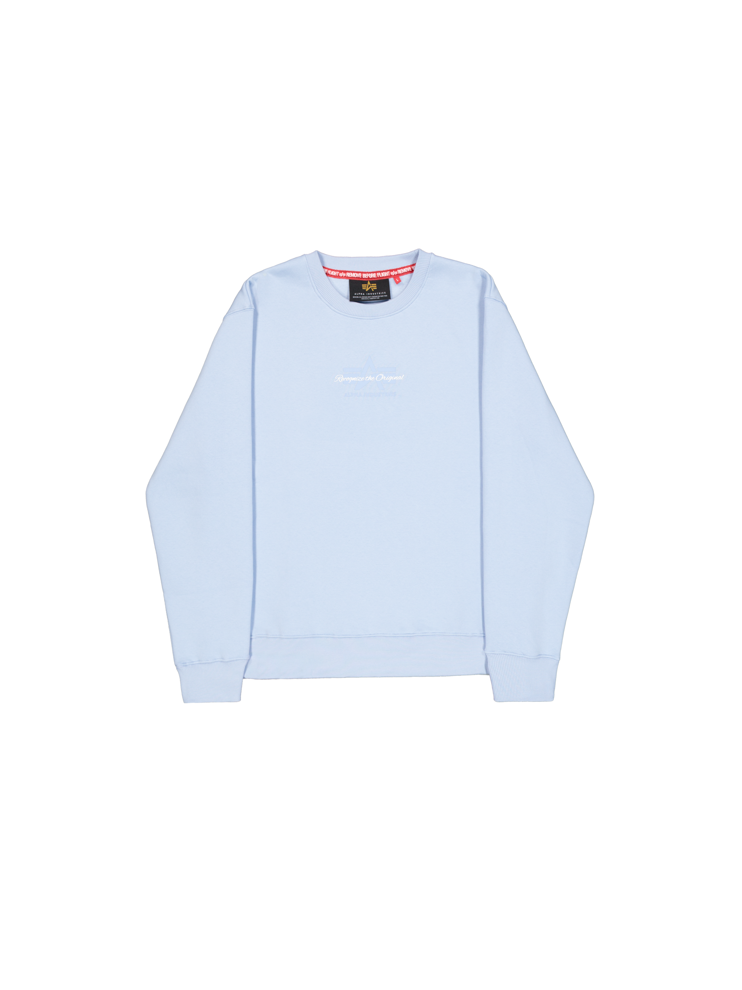 Foam Mid Logo Sweatshirt artic blue 266305_40_1_flatlay_00001_189535.png