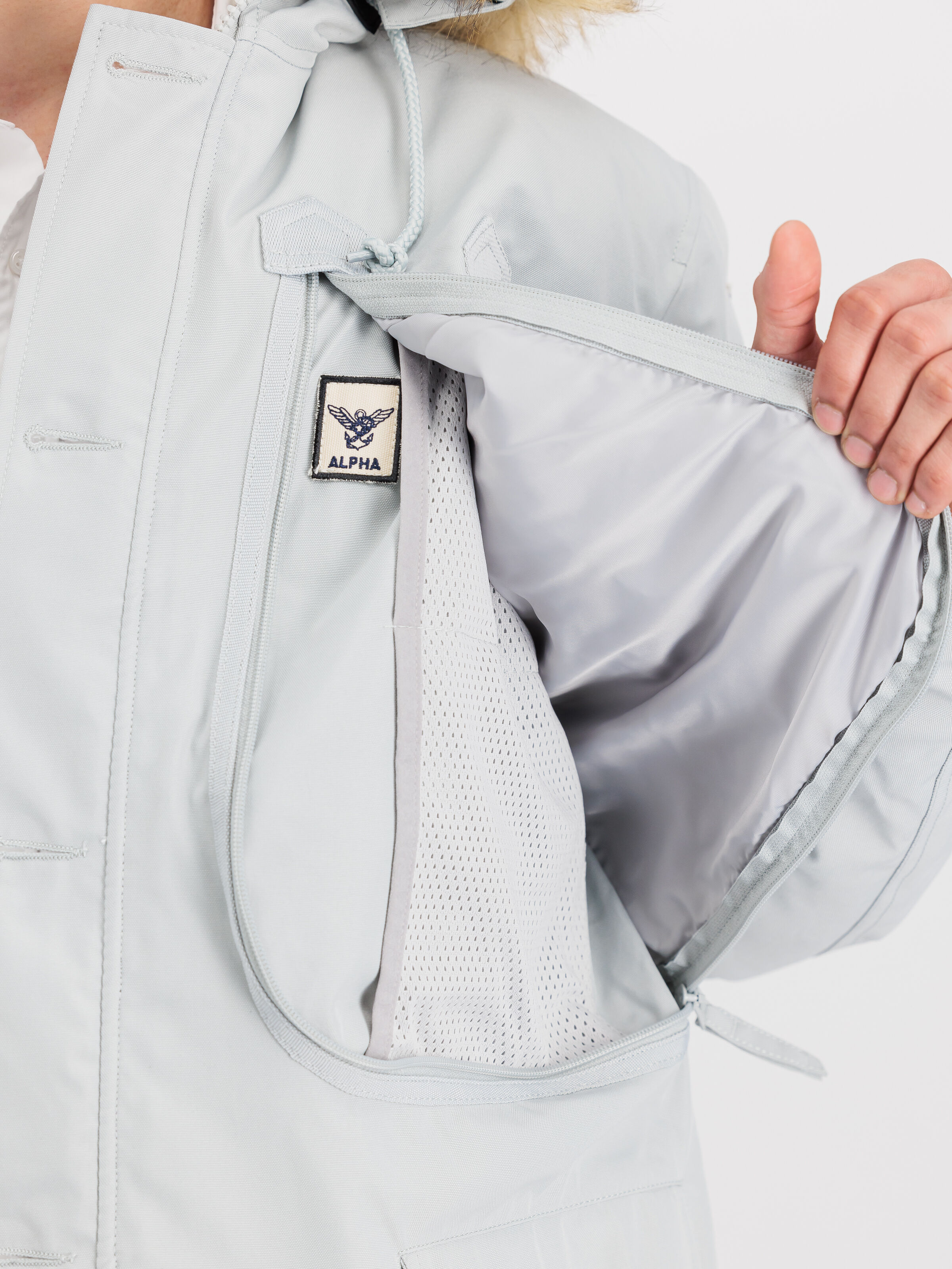 Polar Winter Jacket pastel grey 123144_666_3_detail_00001_126038