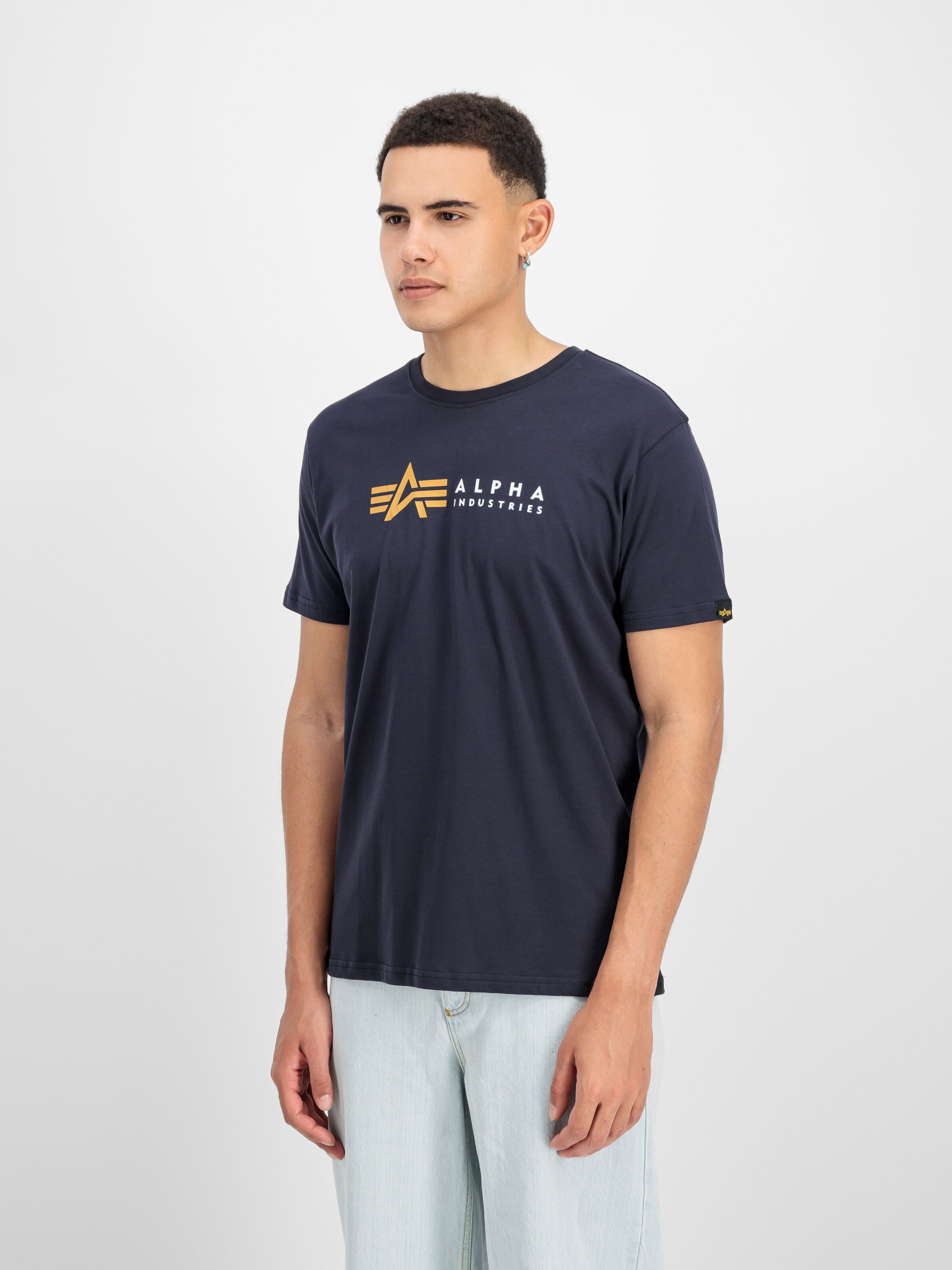 Alpha Label T-Shirt rep.blue 118502_07_2_model_00002_185395