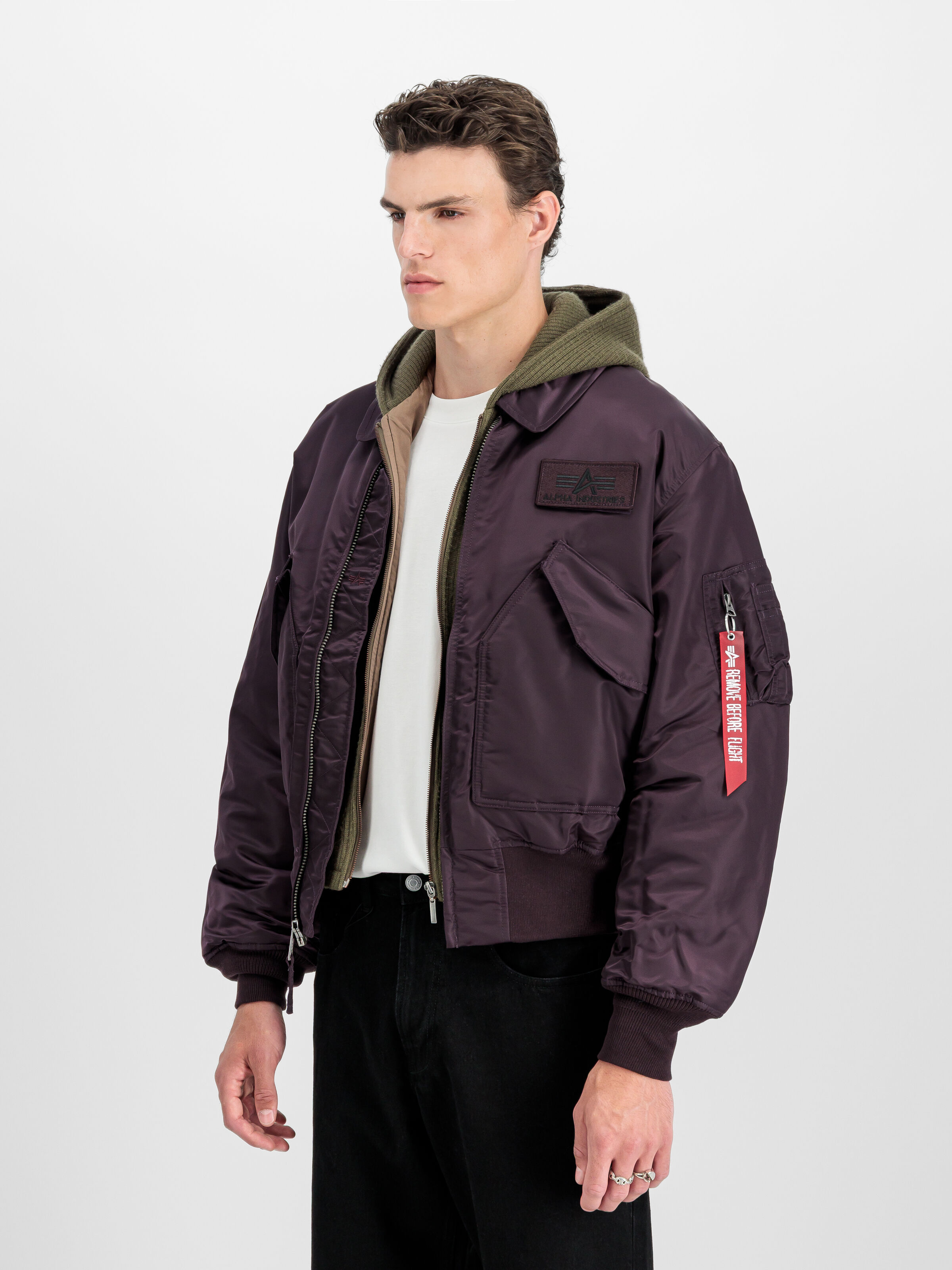 CWU-45 Heritage Bomber Jacket Plum 100102_719_2_model_00003_186476