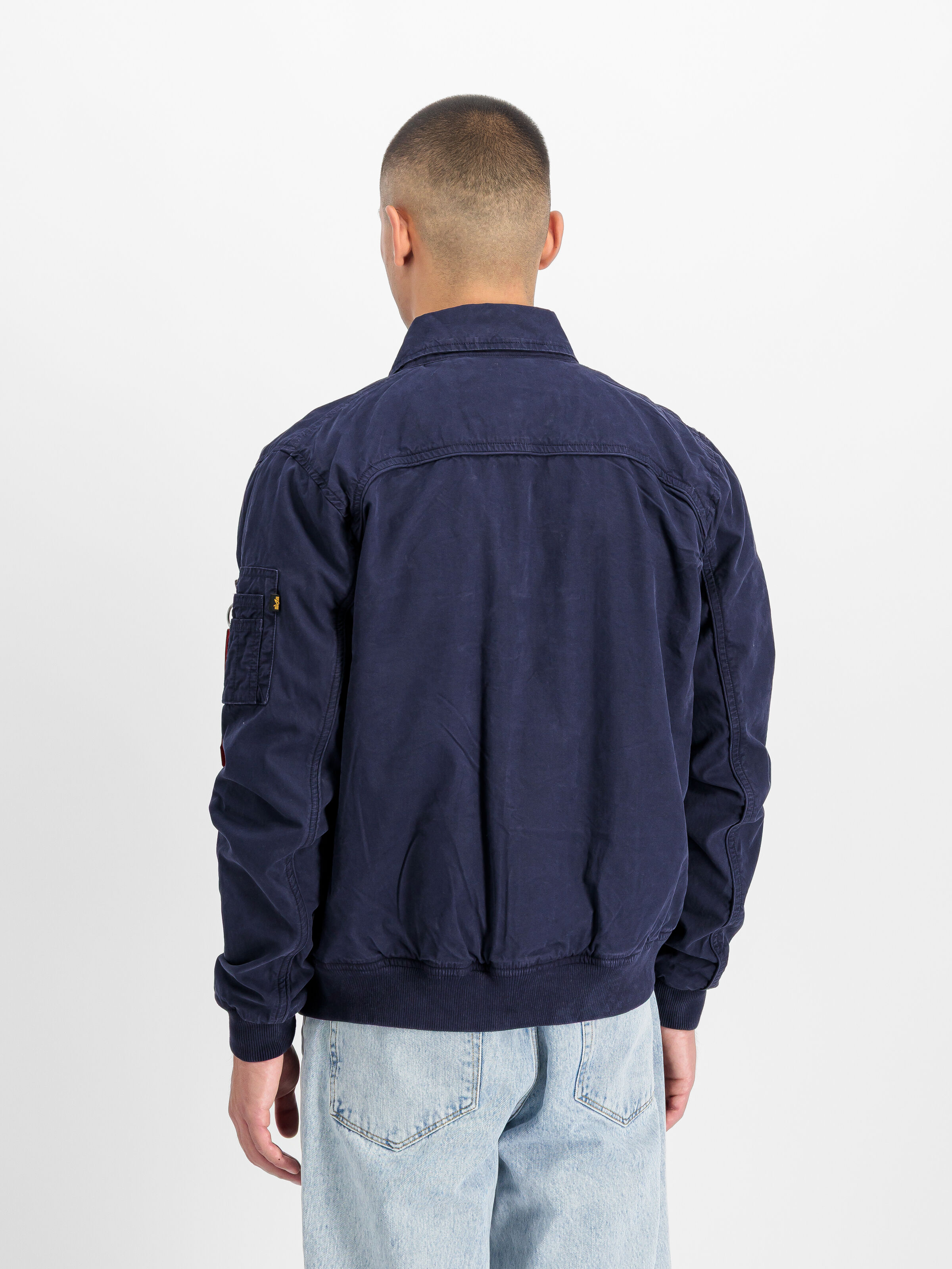 CWU-36/P Canvas Light Bomber Jacket ultra navy 266112_697_2_model_00003_214319