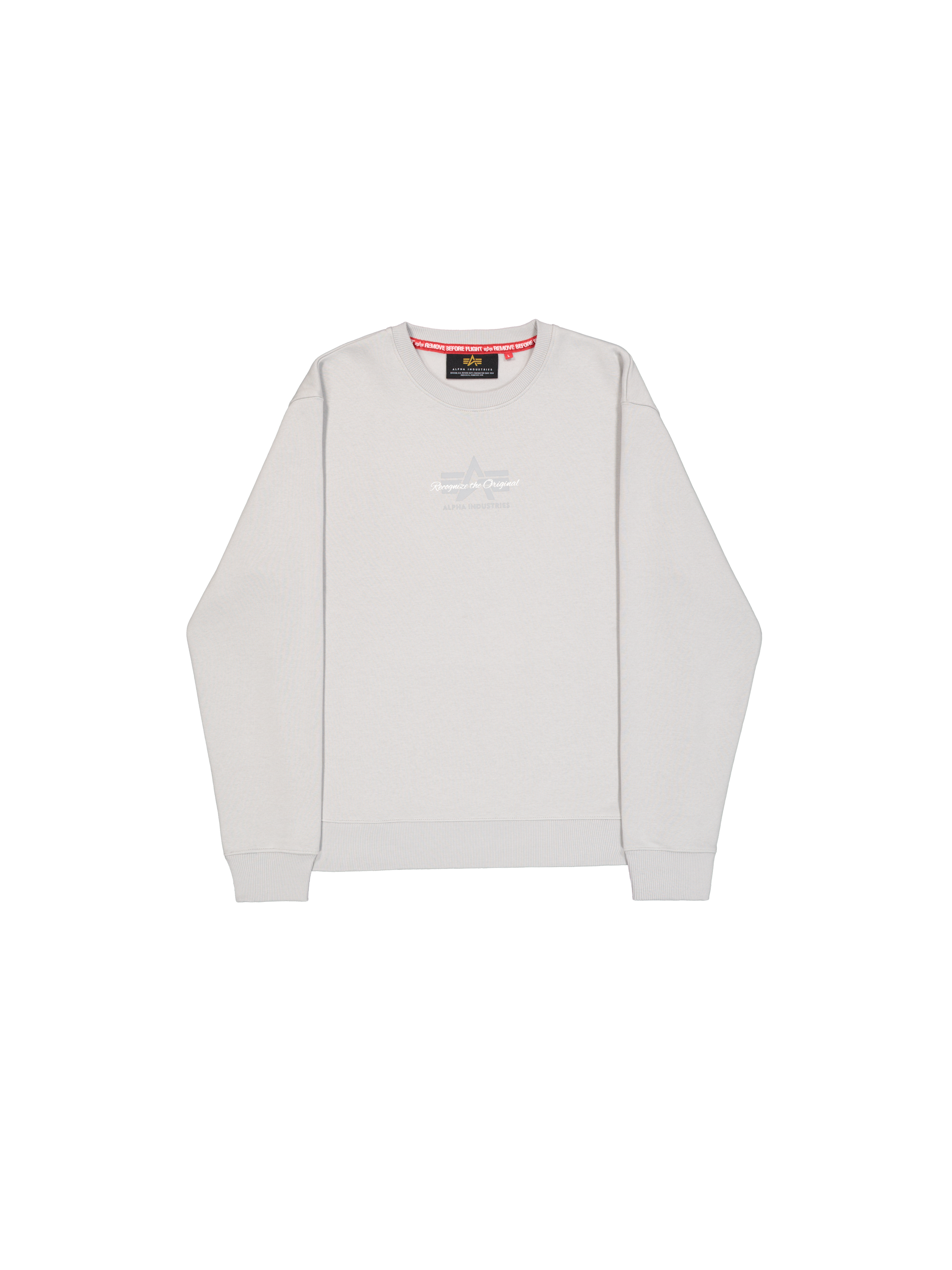 Foam Mid Logo Sweatshirt pastel grey 266305_666_1_flatlay_00001_189551.png